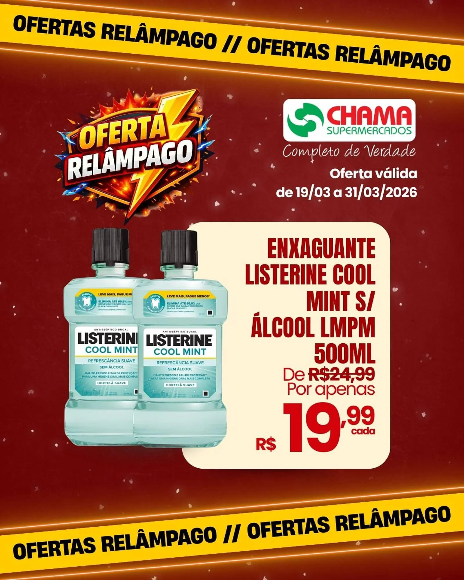 Encarte de Catálogo Chama Supermercados 19 de março até 31 de março 2026 - Pagina 3