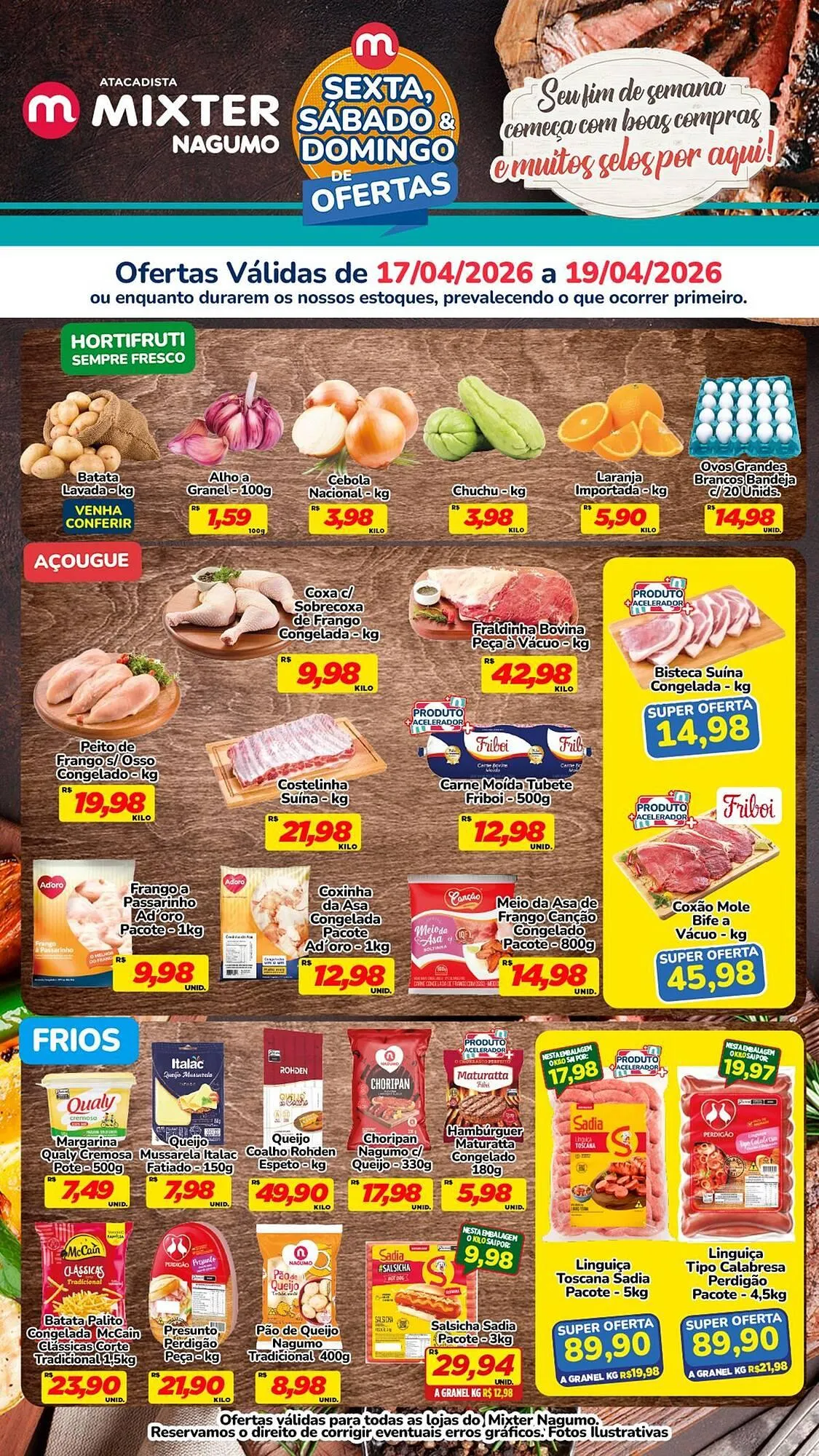 Encarte de Folheto Nagumo 17 de abril até 19 de abril 2026 - Pagina 1