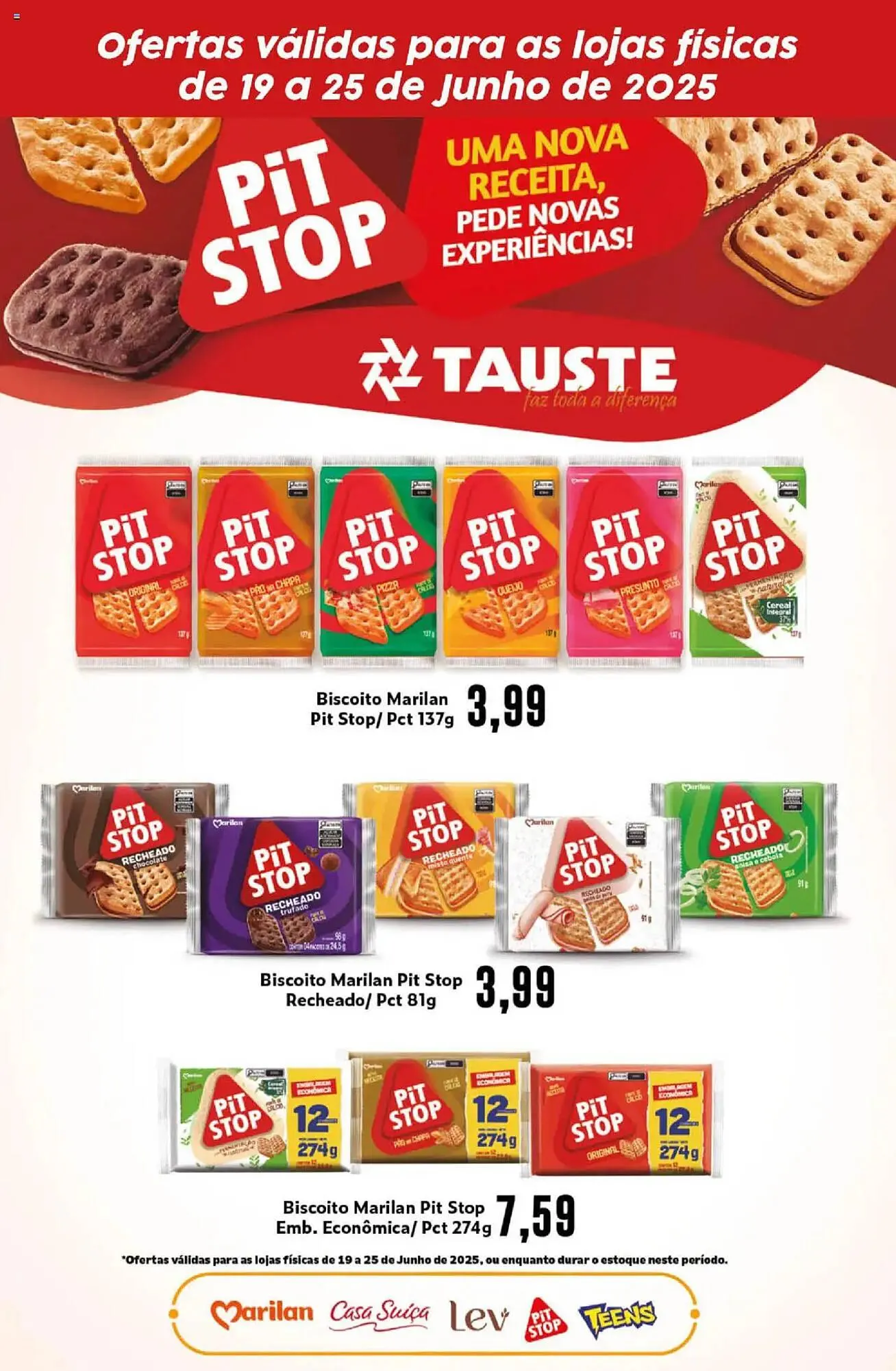 Encarte de Catálogo Supermercados Tauste 19 de junho até 25 de junho 2025 - Pagina 1