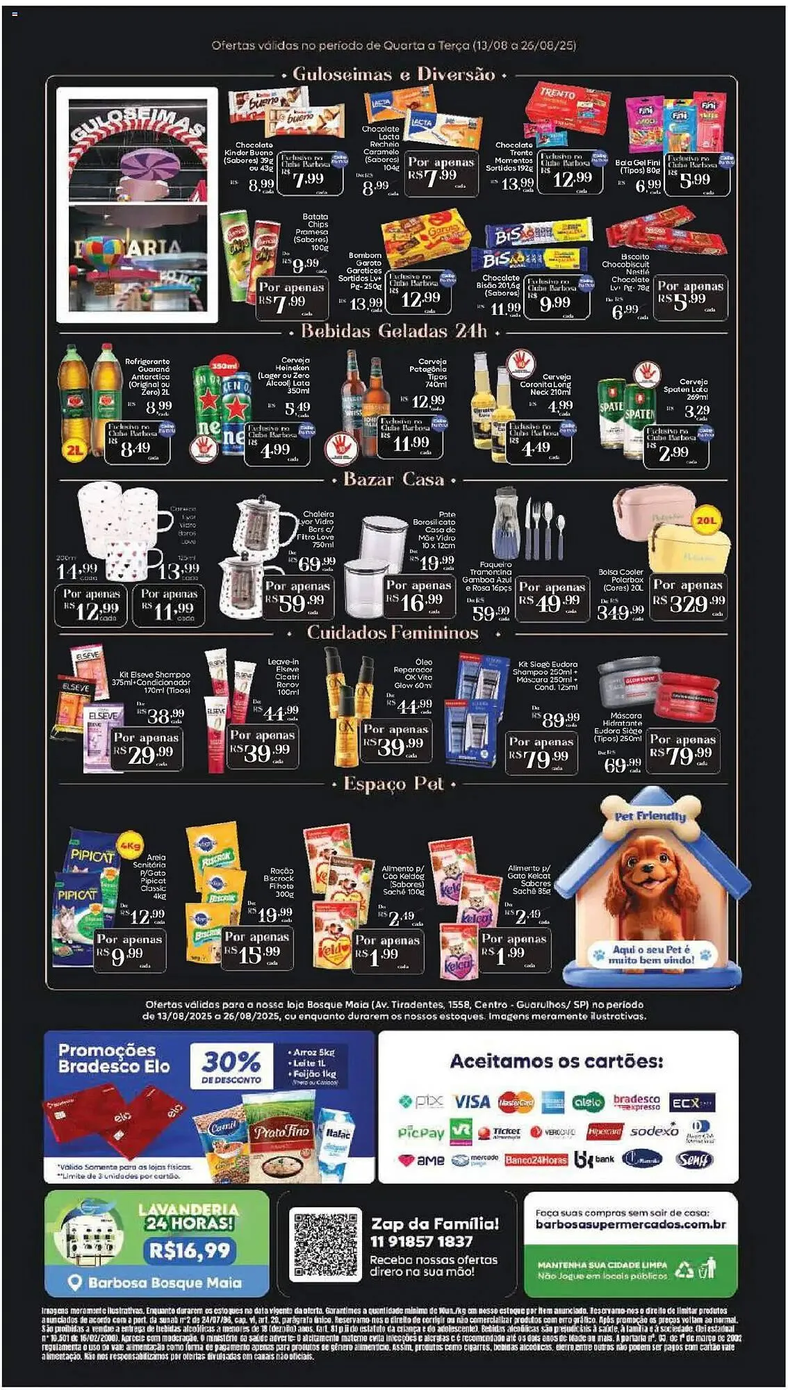 Encarte de Catálogo Barbosa Supermercados 13 de agosto até 26 de agosto 2025 - Pagina 4