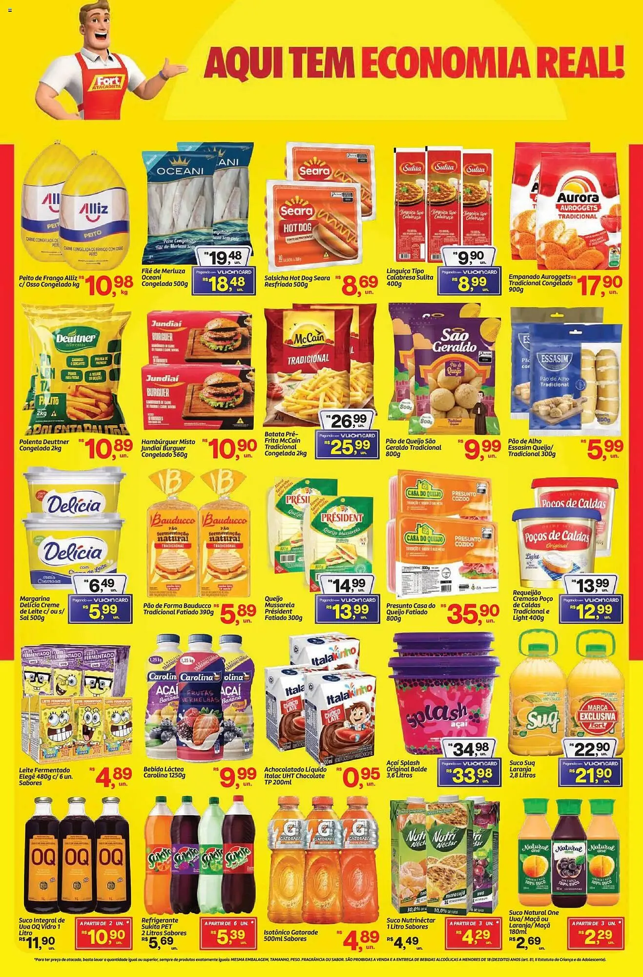 Encarte de Tabloide Fort Atacadista 20 de abril até 24 de abril 2026 - Pagina 3