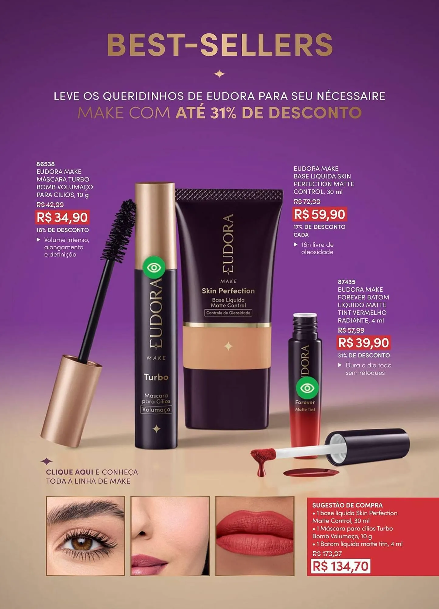 Encarte de Catálogo Eudora 24 de fevereiro até 31 de março 2026 - Pagina 9