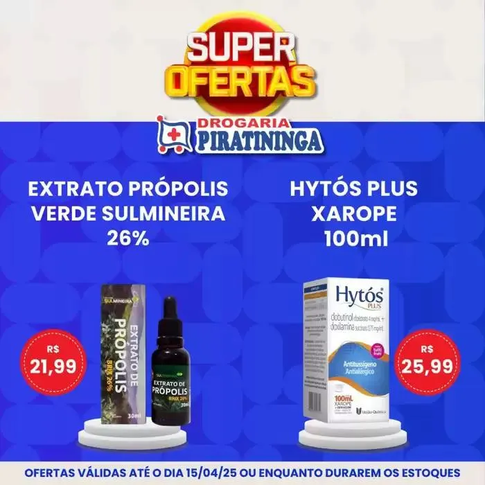 Encarte de Encarte Mercadinho Piratininga 30 de março até 15 de abril 2025 - Pagina 2