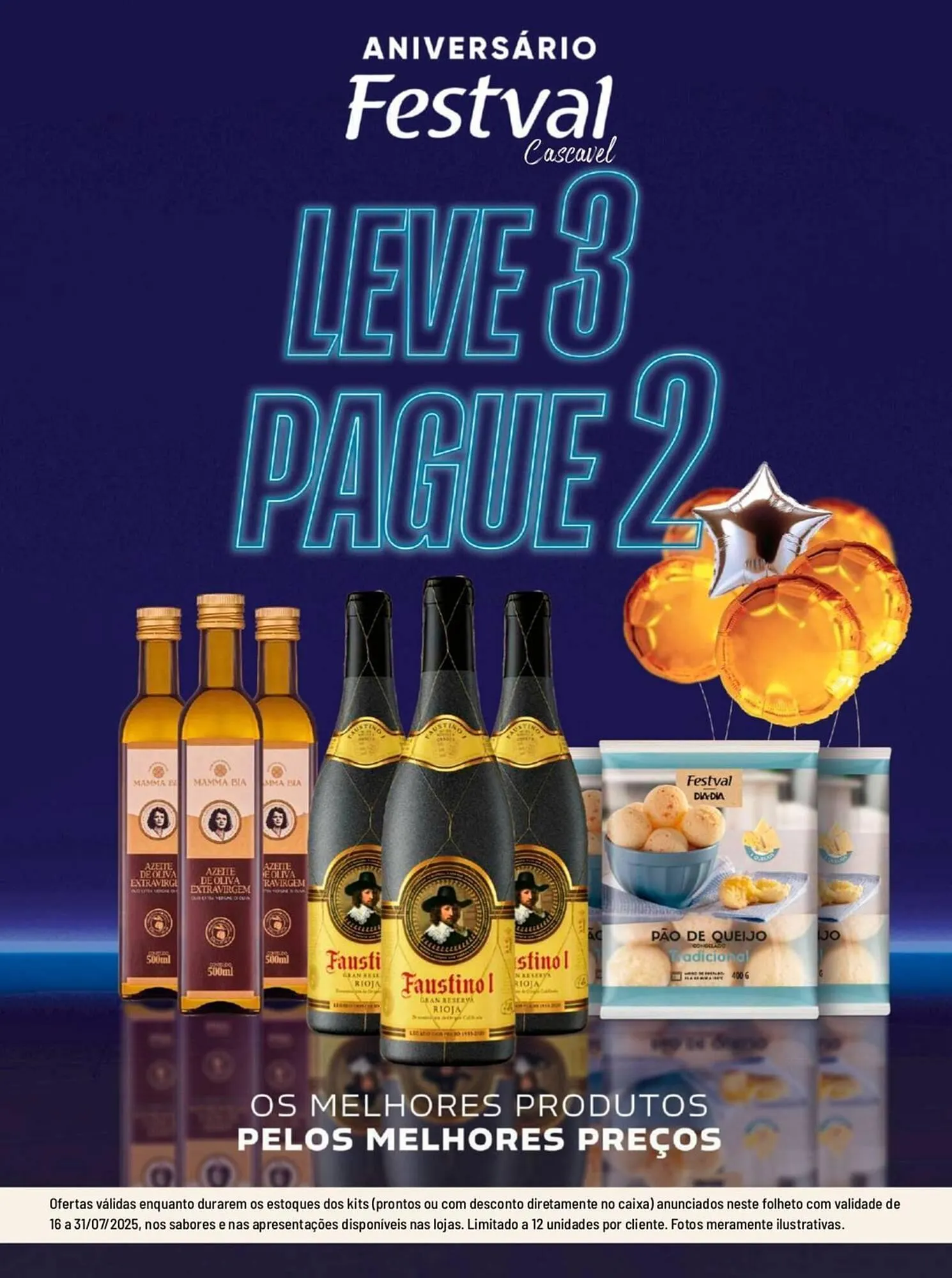 Encarte de Catálogo Festval 16 de julho até 31 de julho 2025 - Pagina 1