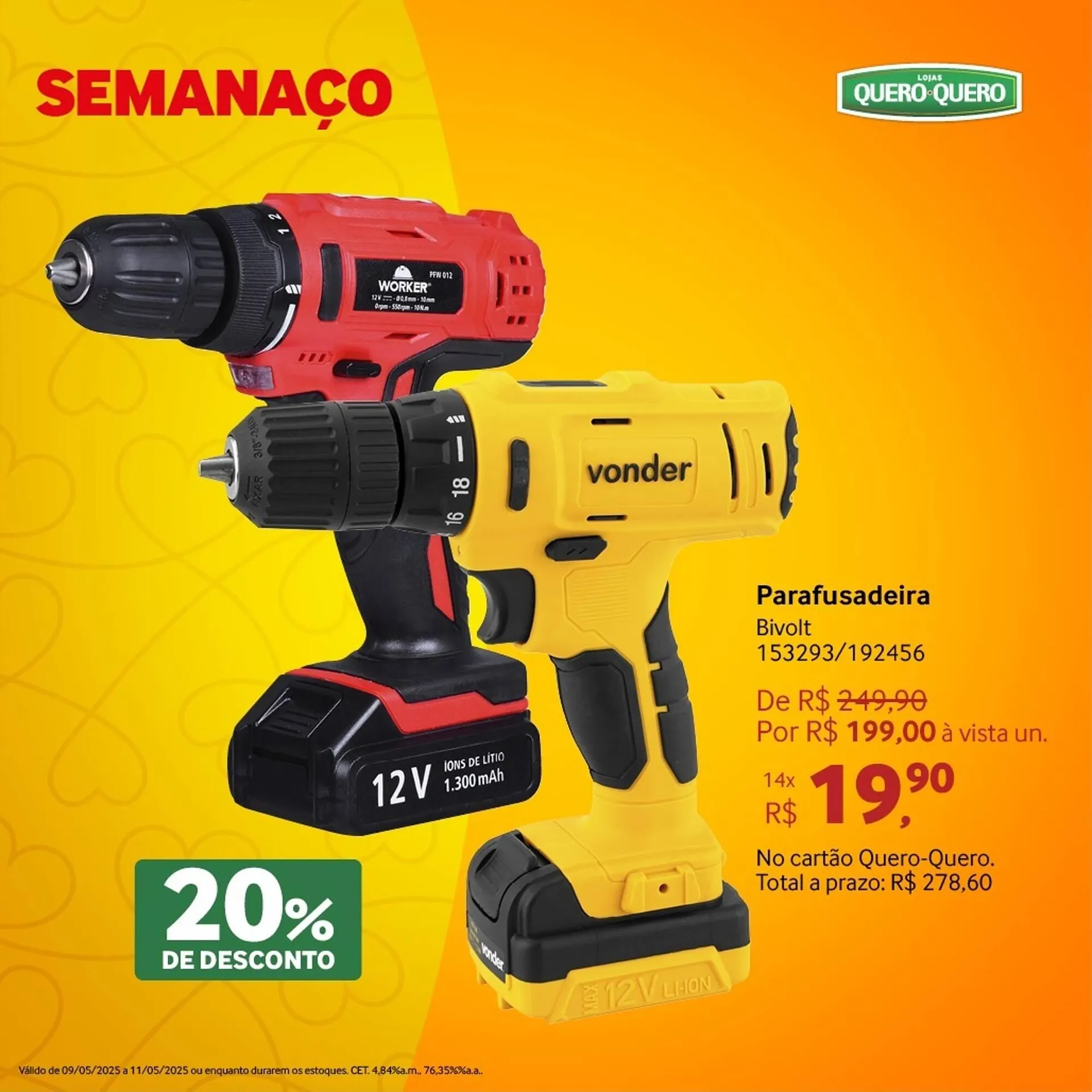 Encarte de Catálogo Quero Quero 9 de maio até 11 de maio 2025 - Pagina 3