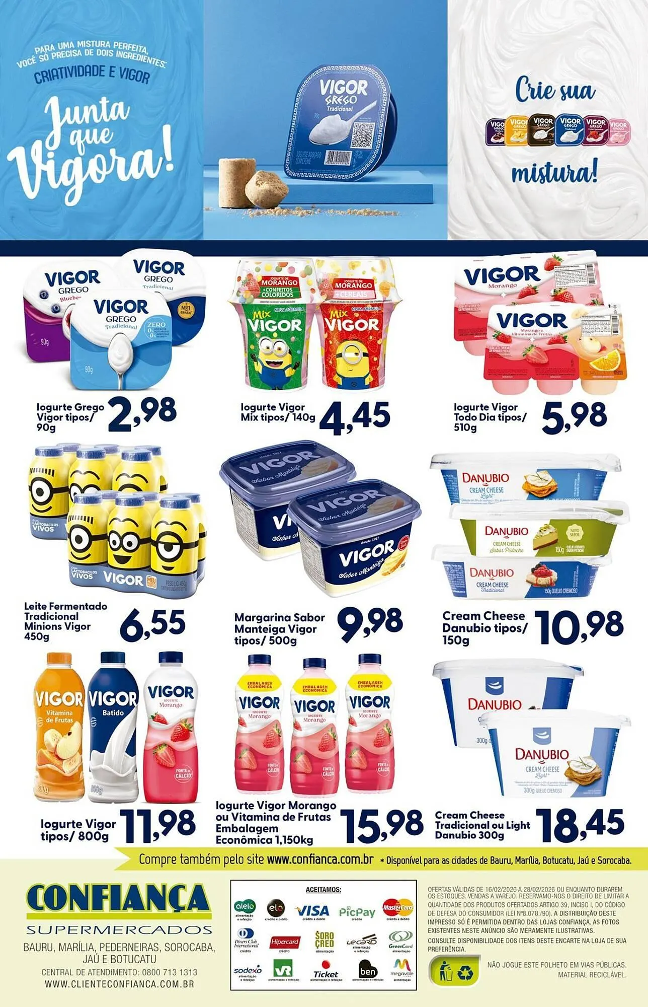 Encarte de Catálogo Confiança Supermercados 16 de fevereiro até 28 de fevereiro 2026 - Pagina 6