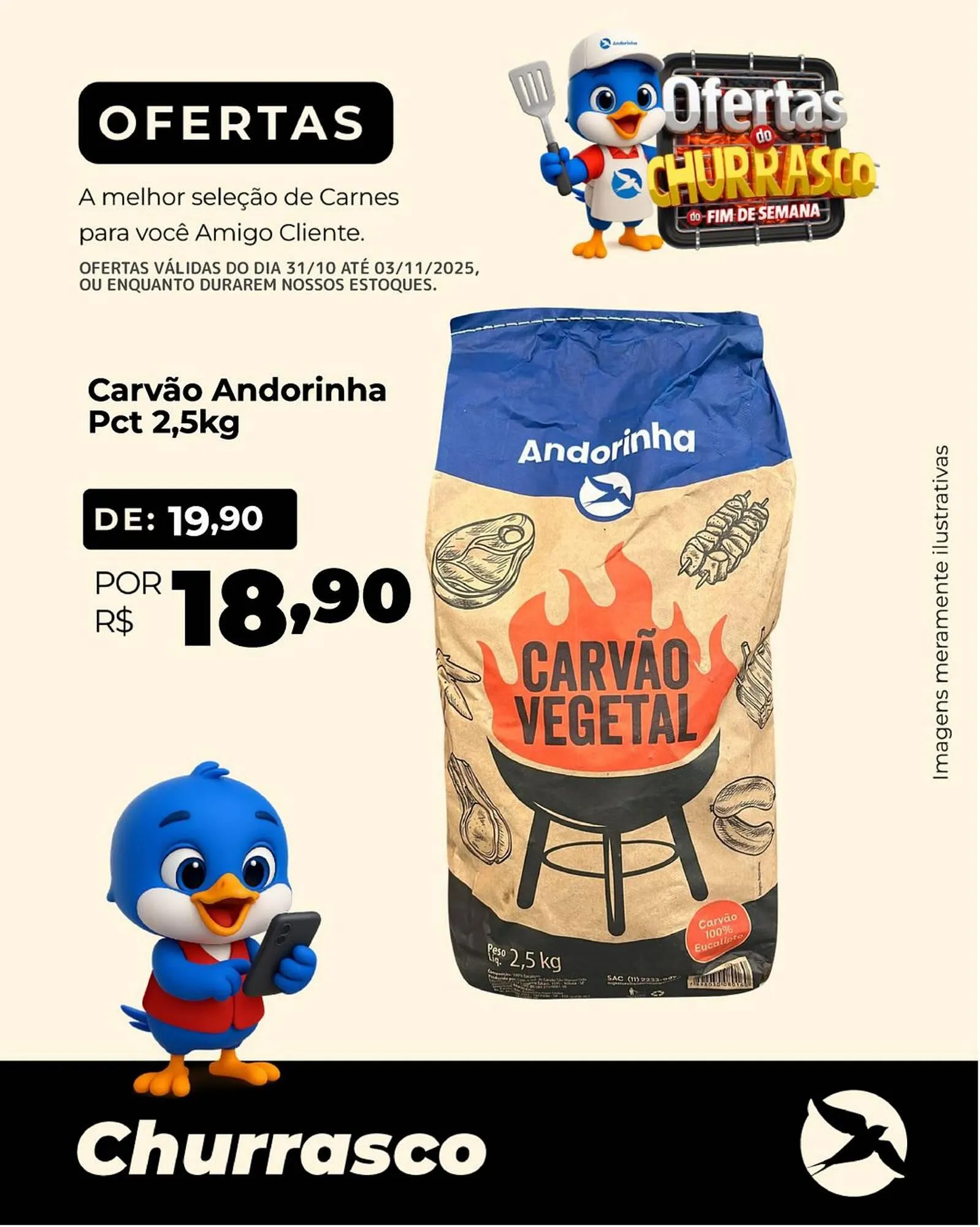 Encarte de Folheto Andorinha Hipermercado 31 de outubro até 3 de novembro 2025 - Pagina 7