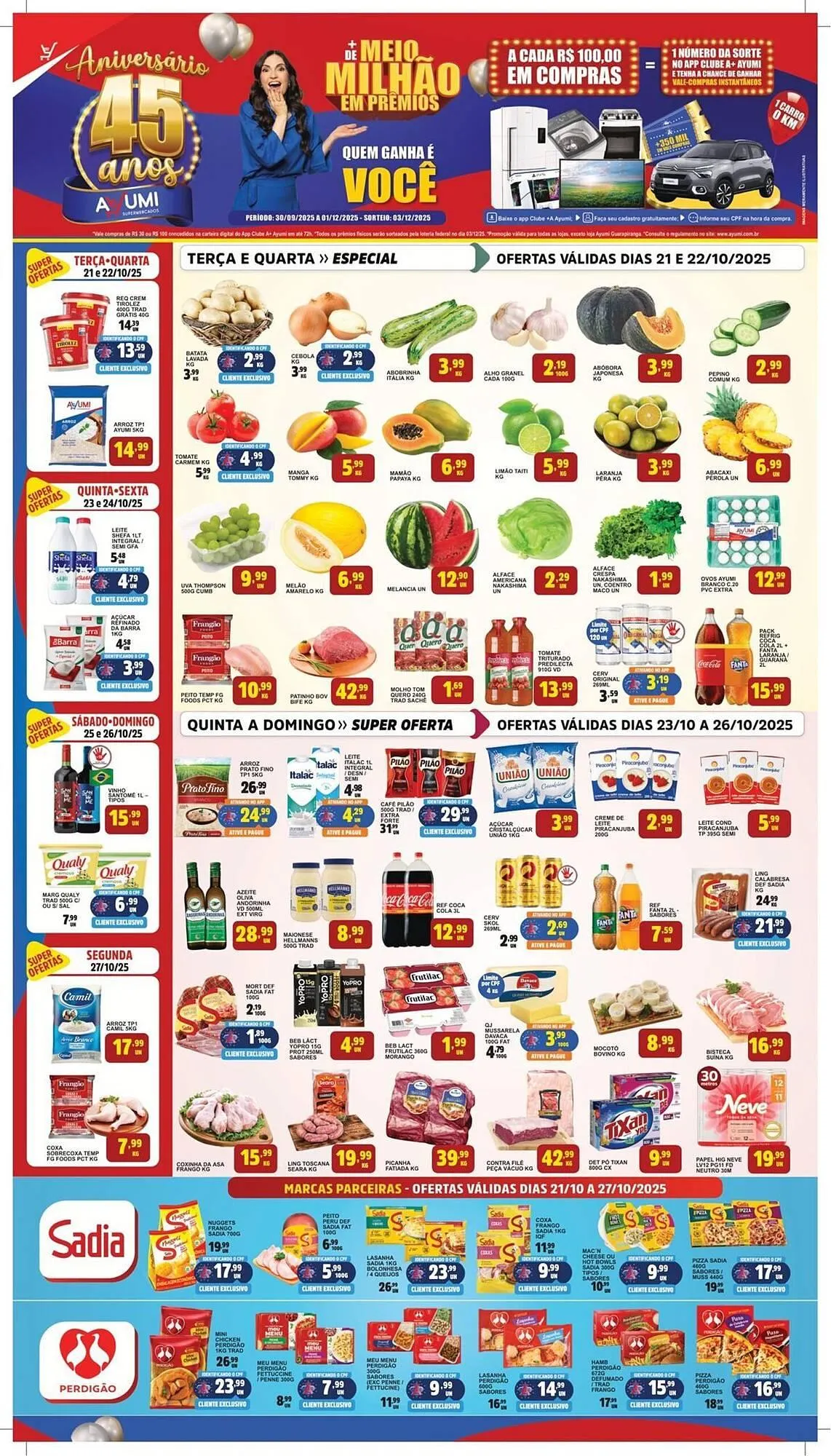 Folheto Ayumi Supermercados - 1