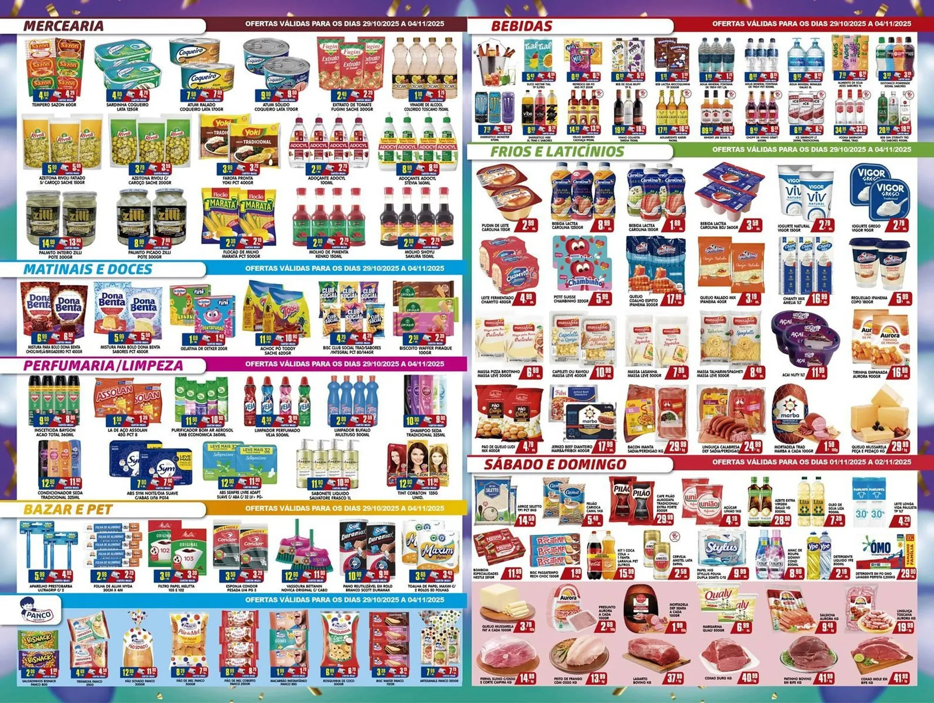 Encarte de Folheto Higa's Supermercado 29 de outubro até 4 de novembro 2025 - Pagina 2