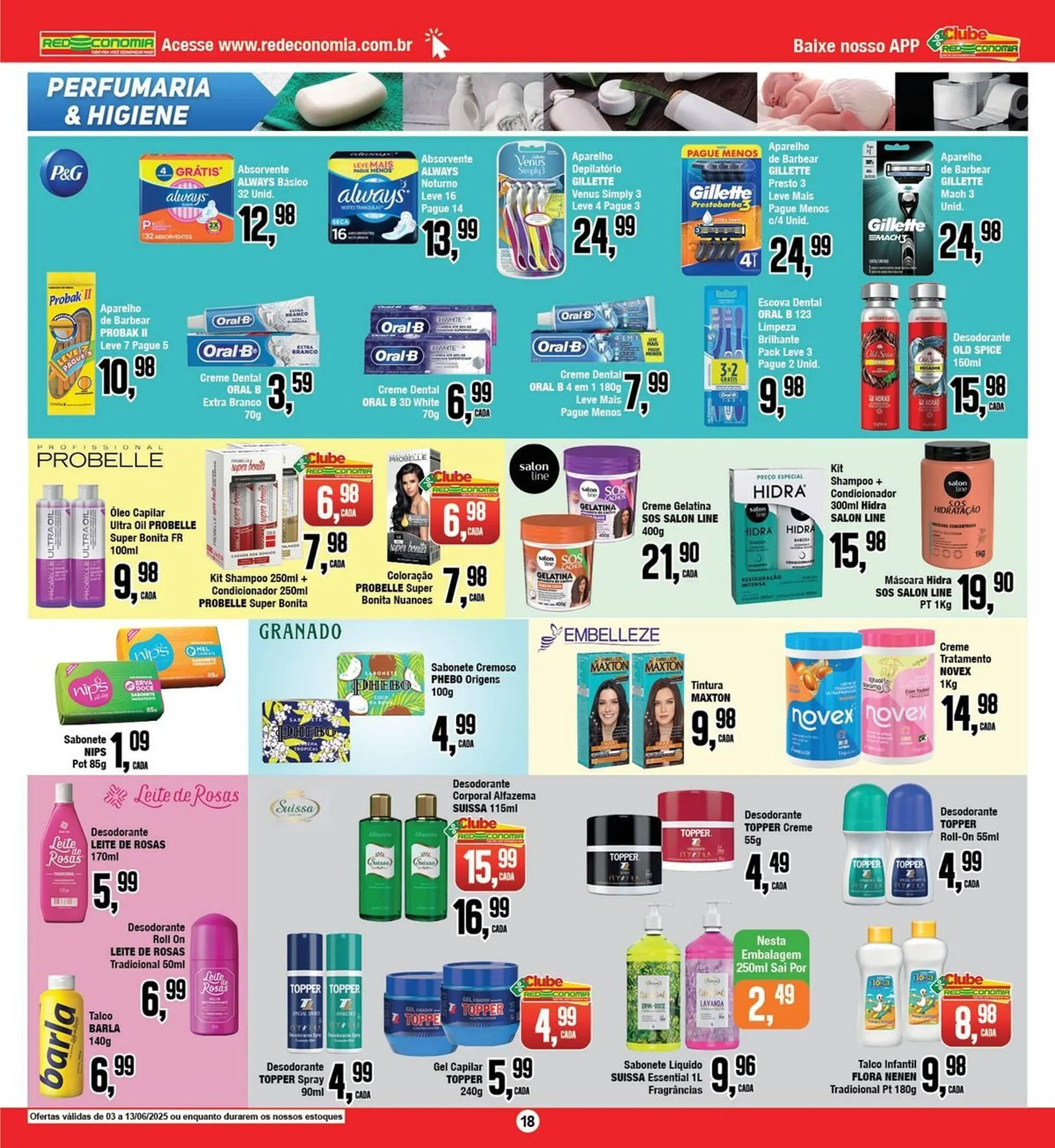 Encarte de Catálogo Rede Economia 6 de junho até 8 de junho 2025 - Pagina 18