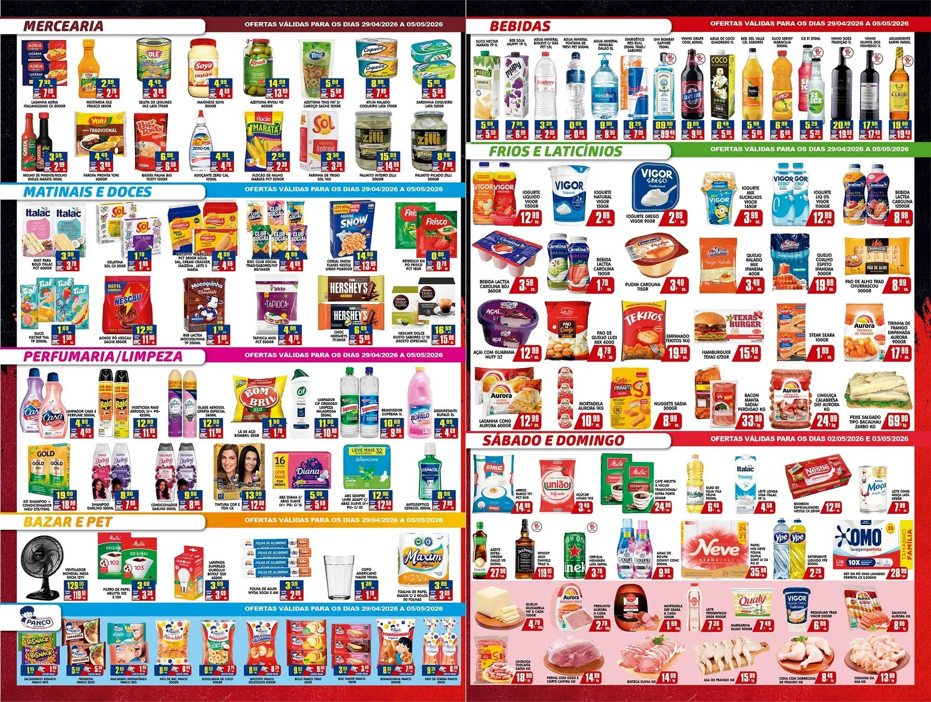 Encarte de Folheto Higa's Supermercado 29 de abril até 5 de maio 2026 - Pagina 2