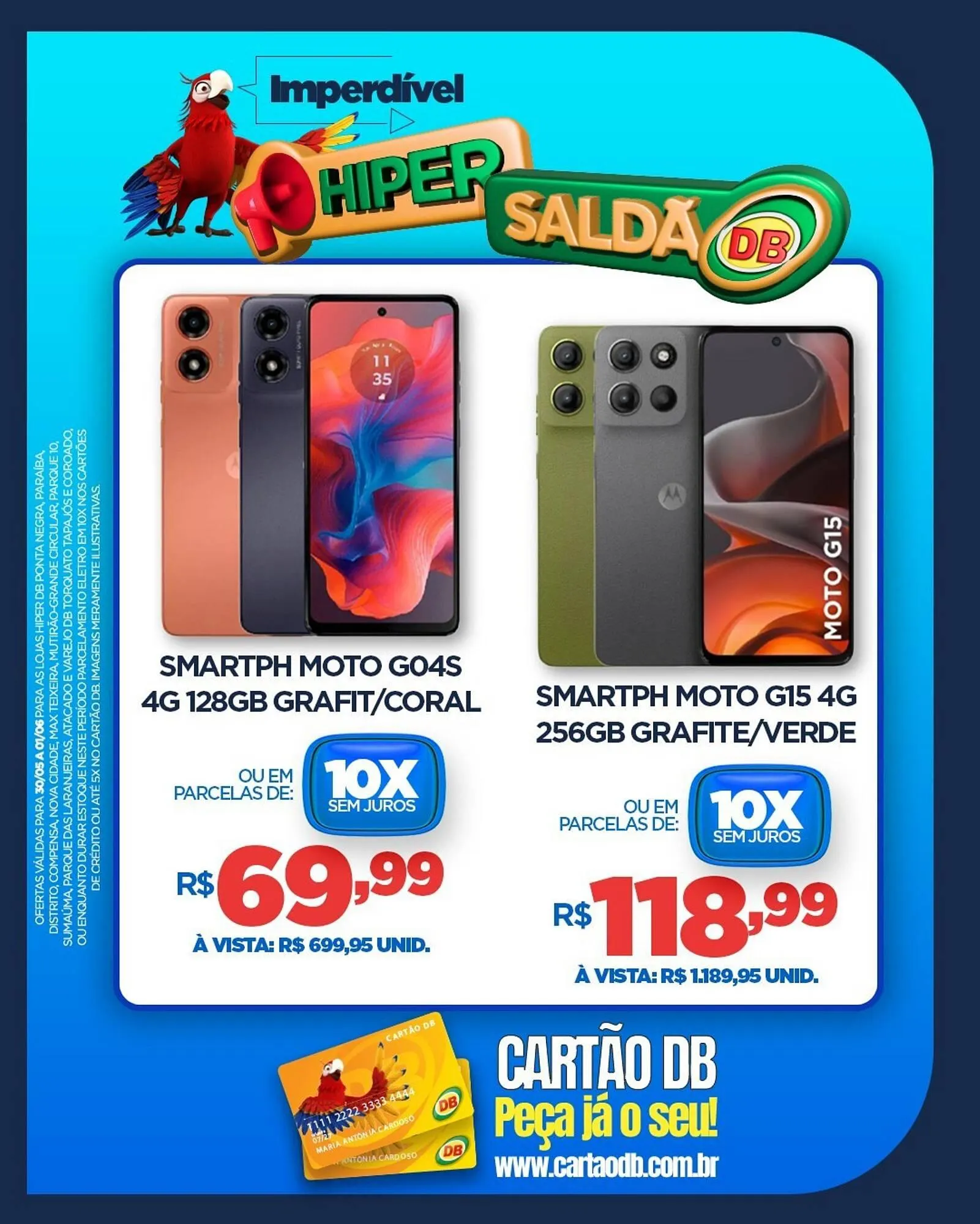 Encarte de Catálogo DB Supermercados 30 de maio até 1 de junho 2025 - Pagina 1