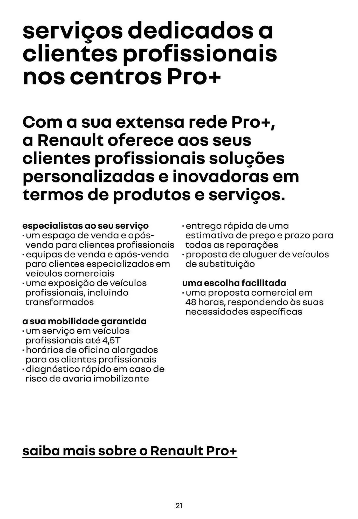 Encarte de Catálogo Renault 5 de agosto até 31 de dezembro 2025 - Pagina 21