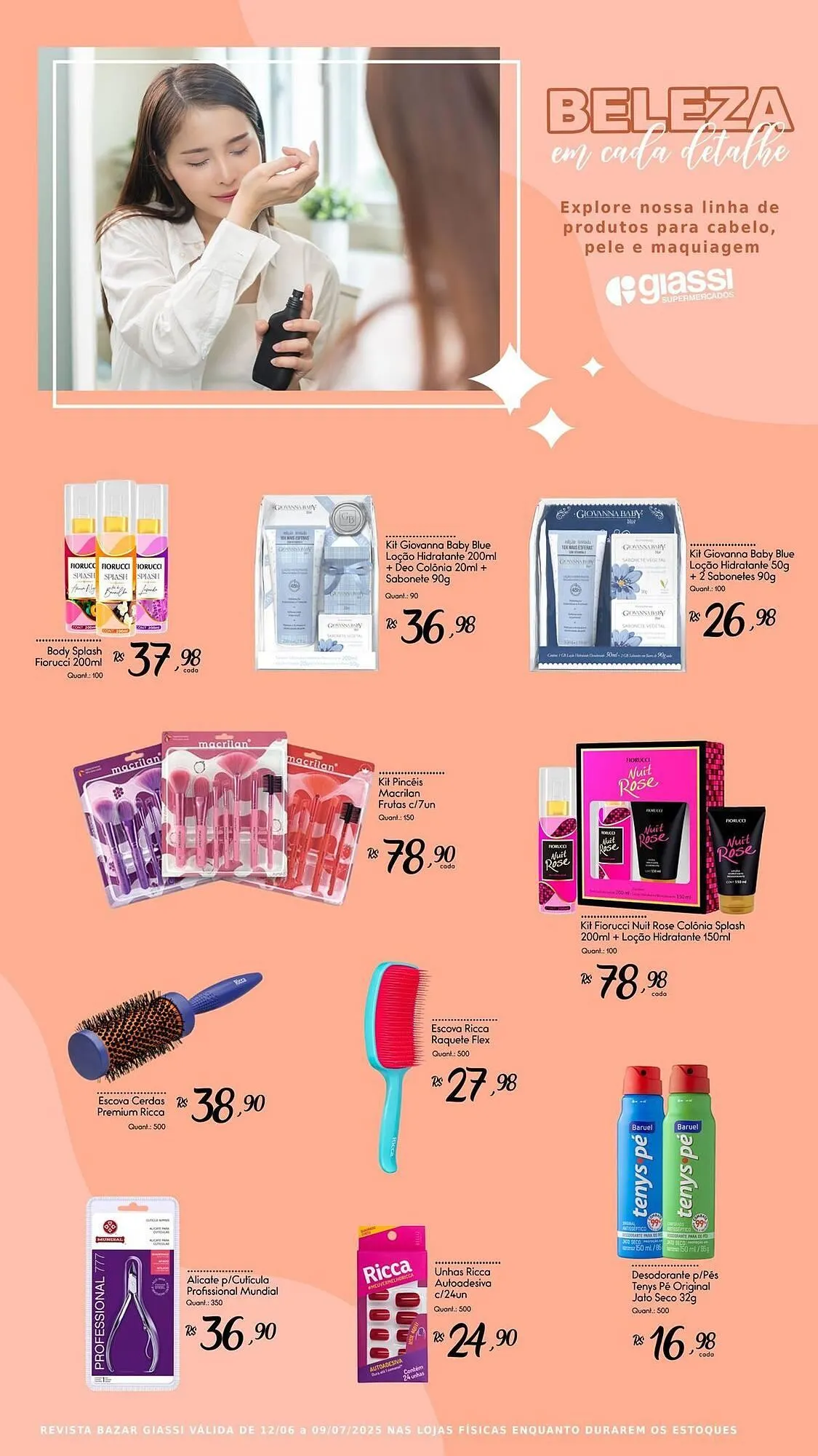 Encarte de Catálogo Giassi Supermercados 12 de junho até 9 de julho 2025 - Pagina 10