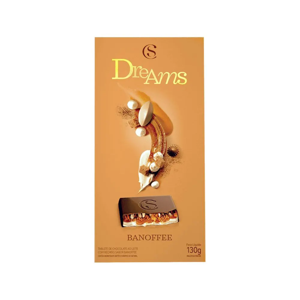 TABLETE DREAMS BANOFFEE 130G