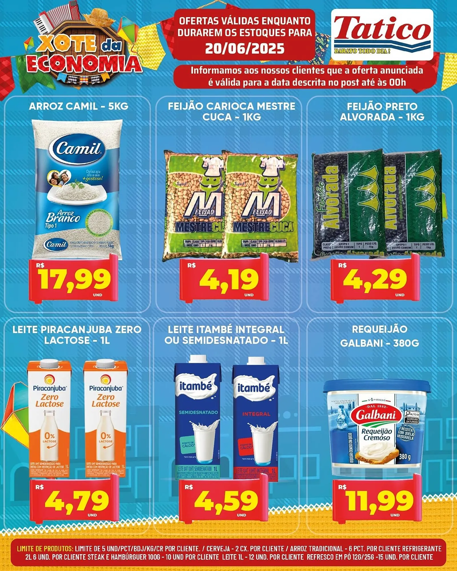 Encarte de Catálogo Tatico 20 de junho até 20 de junho 2025 - Pagina 1
