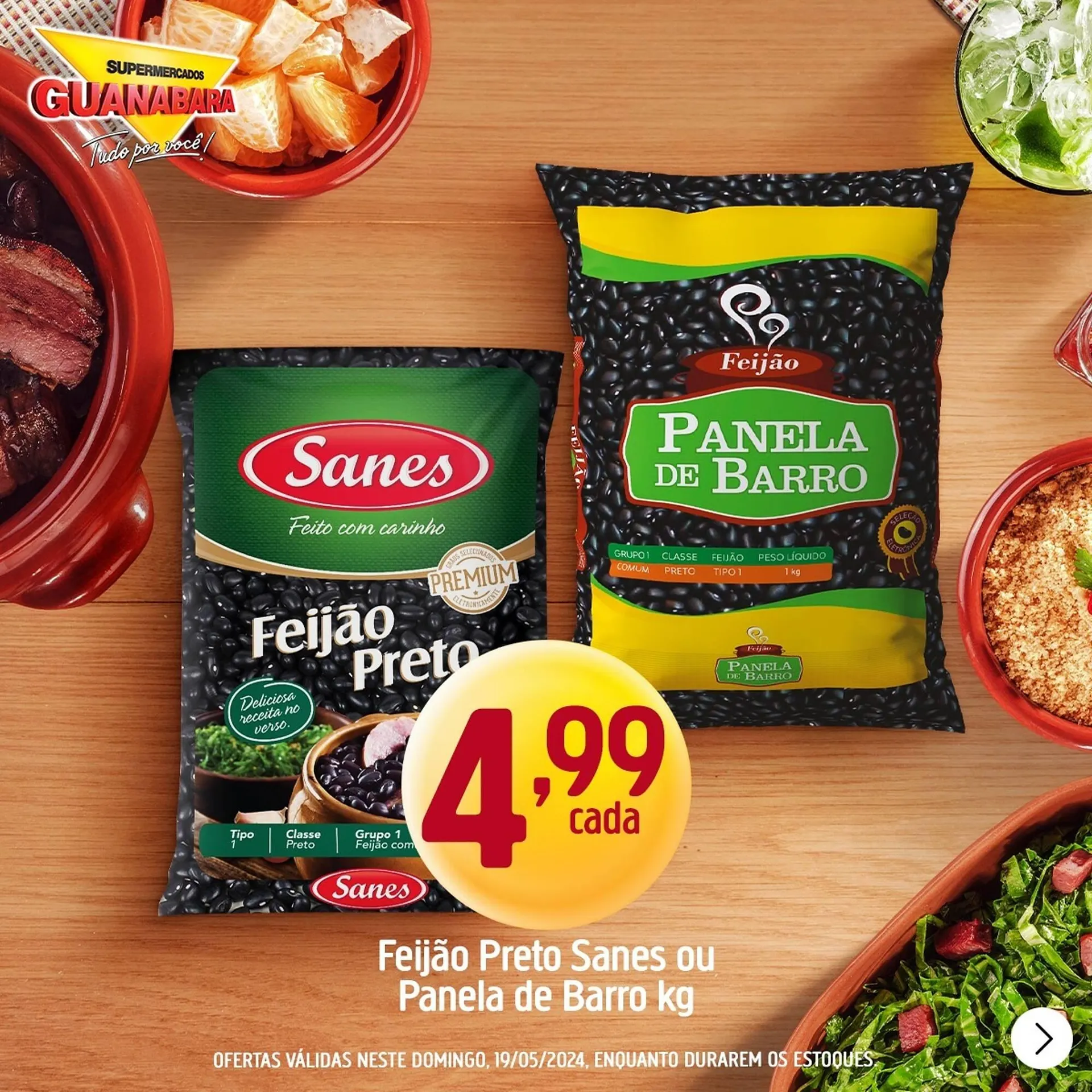 Encarte de Catálogo Supermercados Guanabara 19 de maio até 23 de maio 2024 - Pagina 1