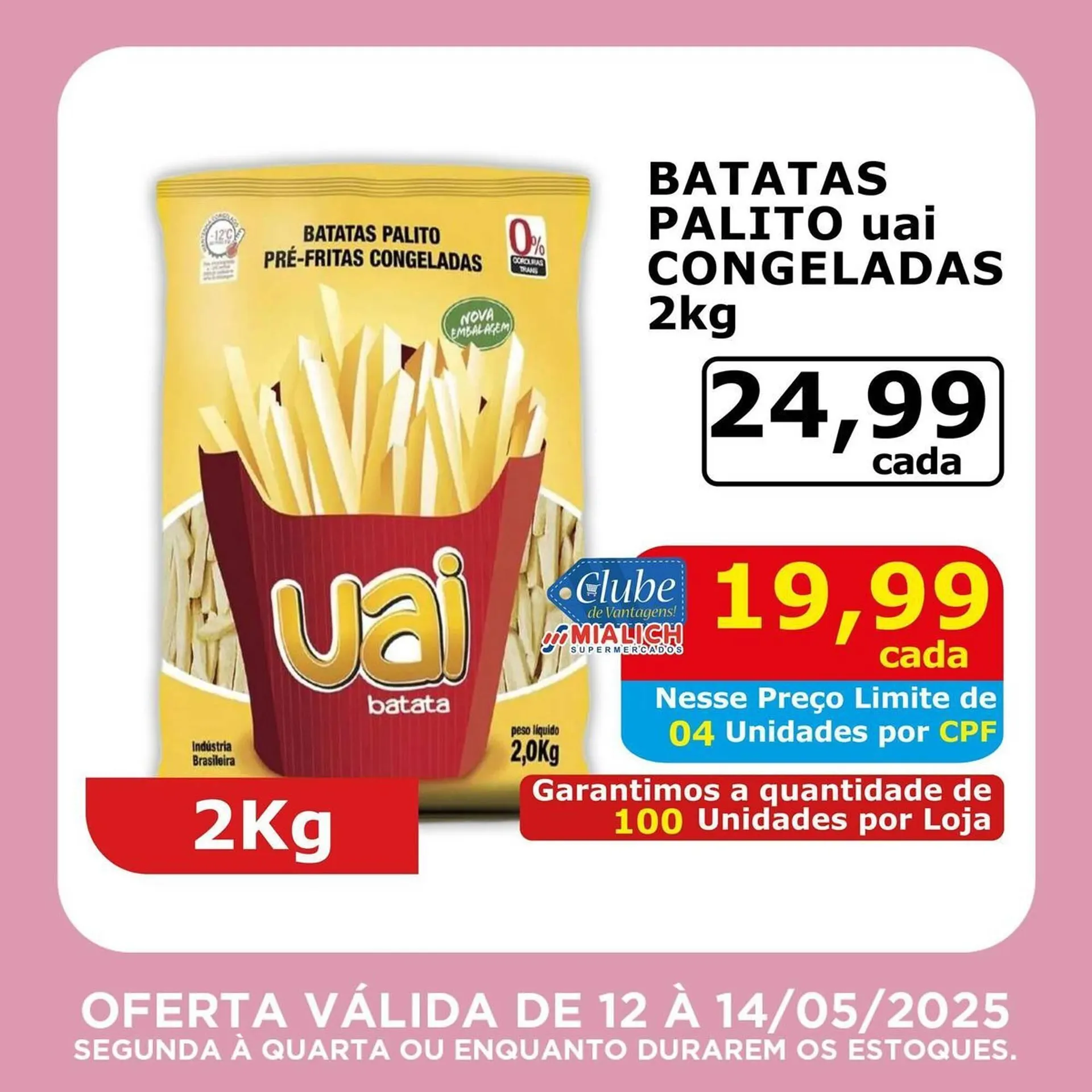 Encarte de Catálogo Mialich Supermercados 12 de maio até 14 de maio 2025 - Pagina 8