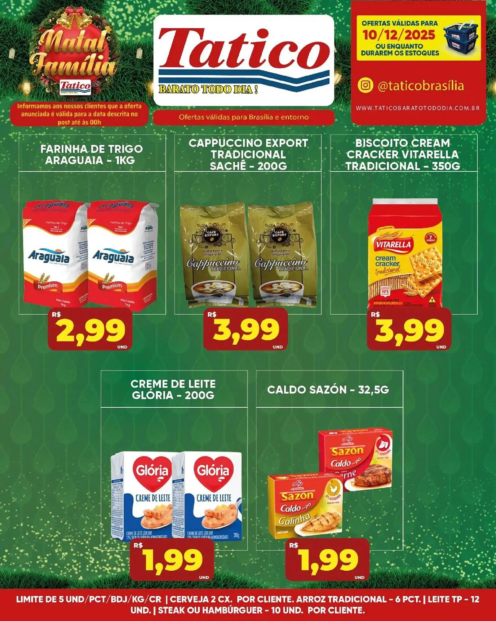 Encarte de Tabloide Tatico 11 de dezembro até 14 de dezembro 2025 - Pagina 24