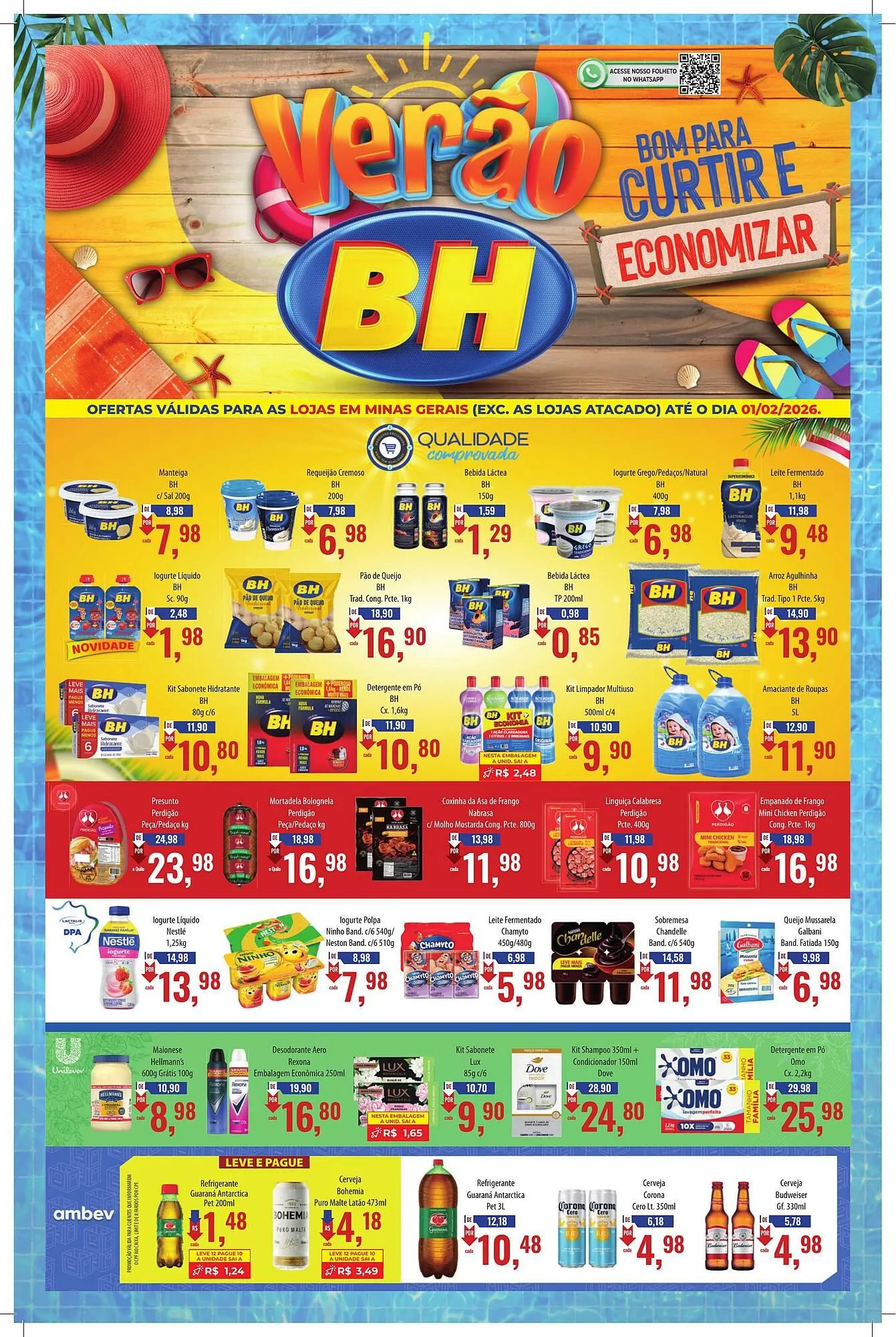 Folheto Supermercados BH - 1