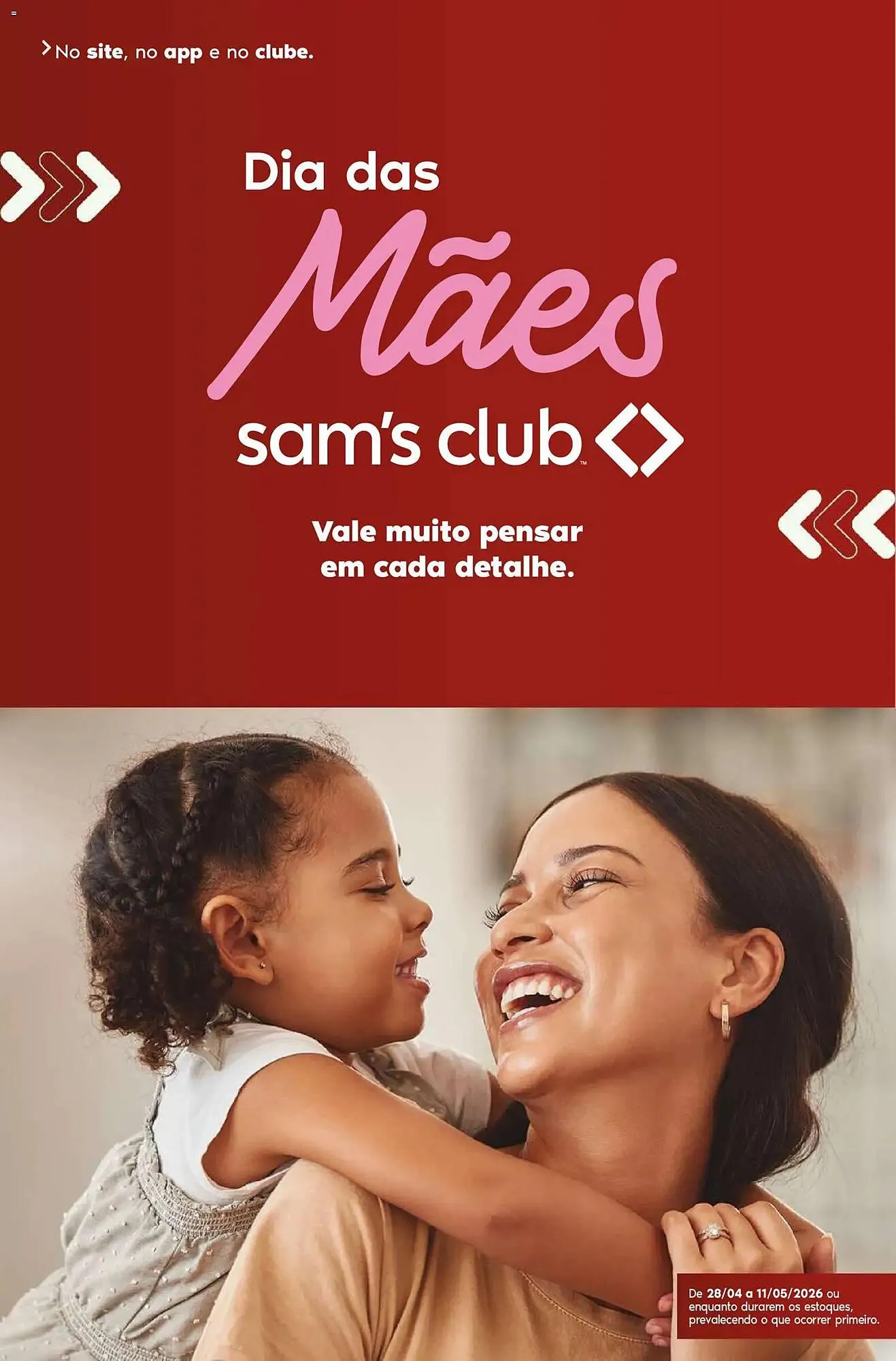 Encarte de Folheto Sam's Club 28 de abril até 11 de maio 2026 - Pagina 1
