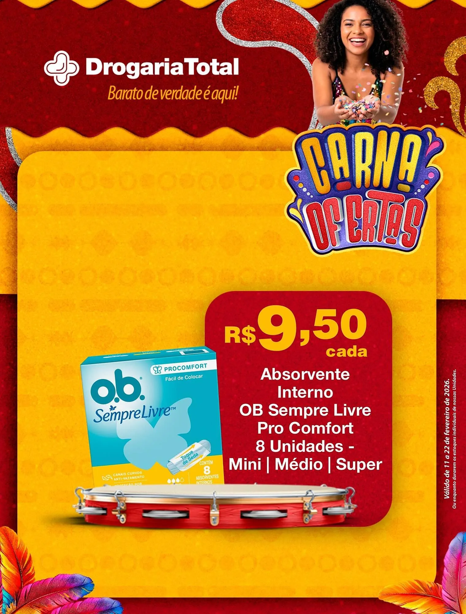 Encarte de Catálogo Drogaria Total 17 de fevereiro até 22 de fevereiro 2026 - Pagina 3