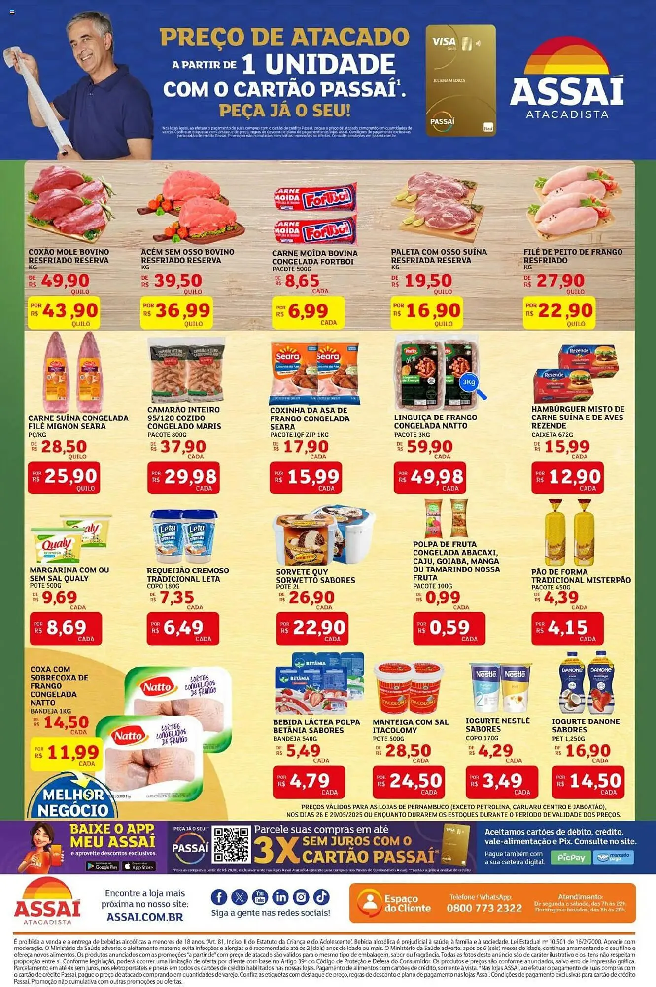 Encarte de Catálogo Assaí Atacadista 28 de maio até 30 de maio 2025 - Pagina 2