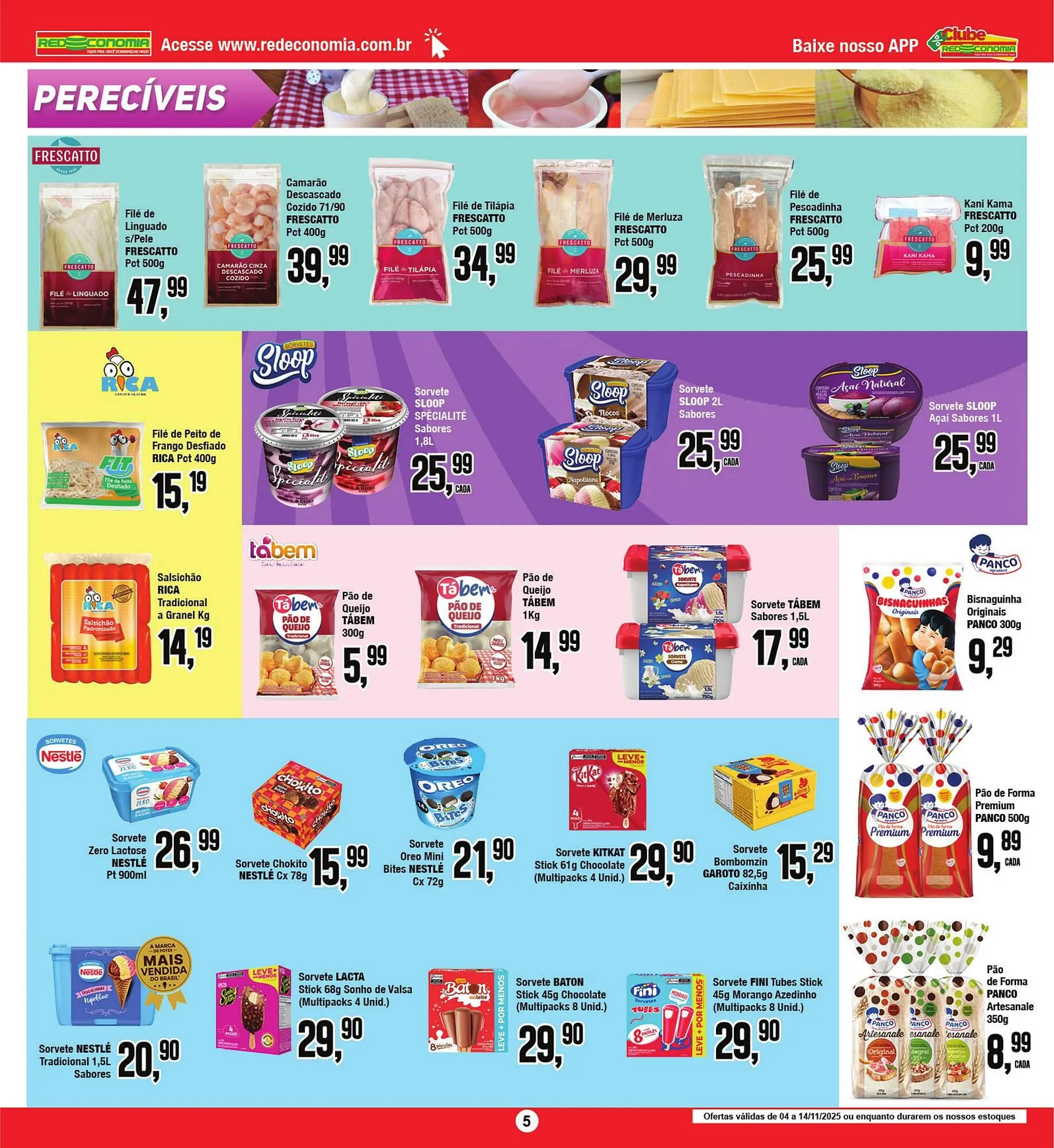 Encarte de Encarte Rede Economia 5 de novembro até 14 de novembro 2025 - Pagina 5