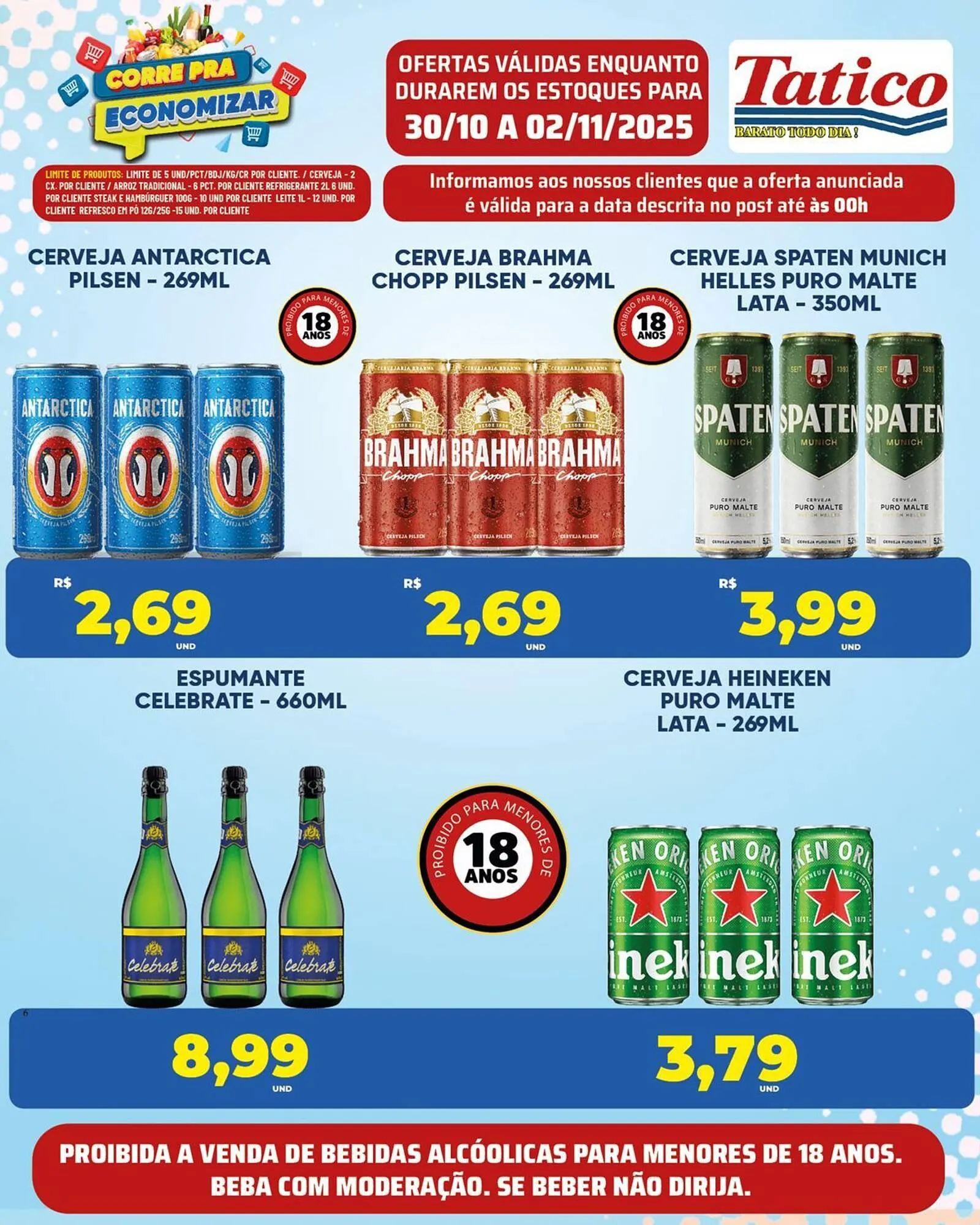 Encarte de Tabloide Tatico 30 de outubro até 3 de novembro 2025 - Pagina 6