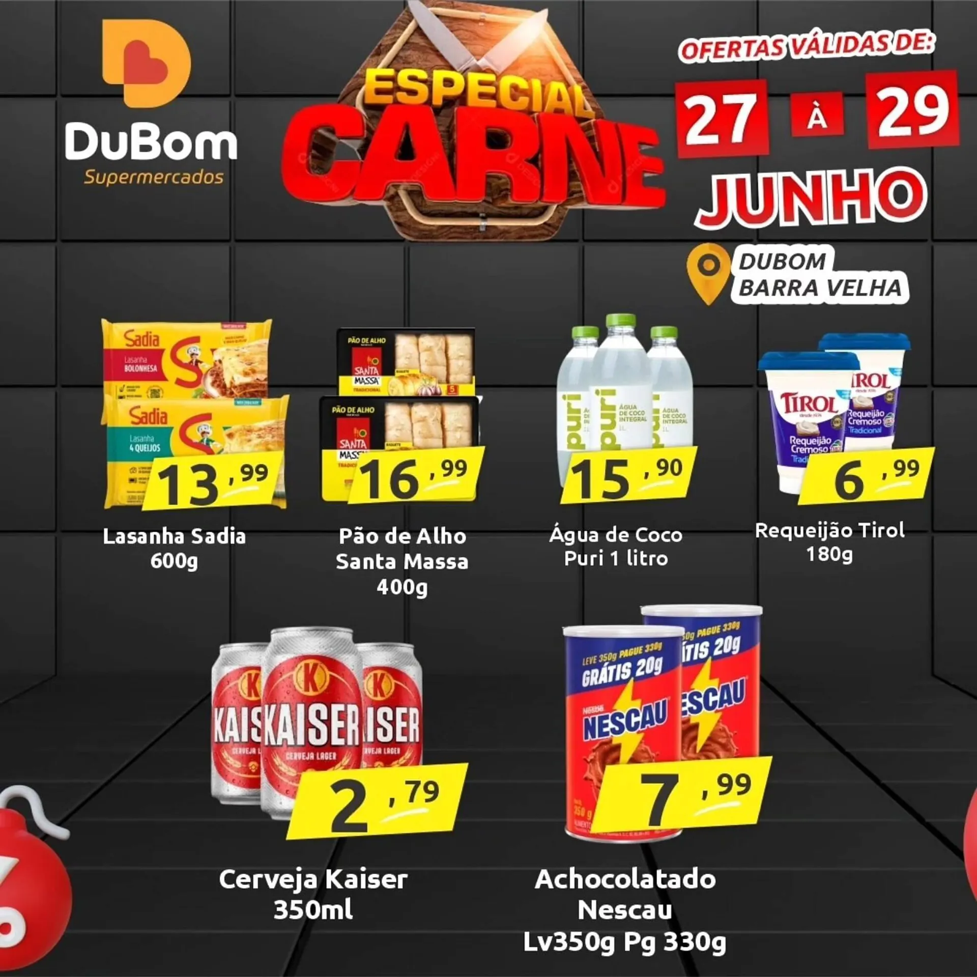 Encarte de Catálogo Dubom Supermercados 27 de junho até 29 de junho 2025 - Pagina 3