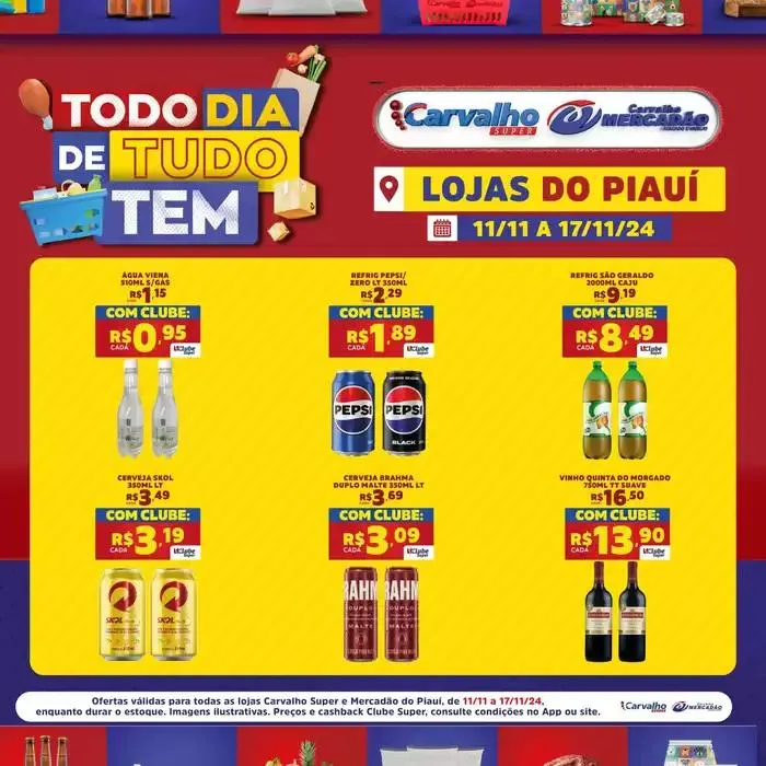 Encarte de Encarte Carvalho Supermercado 11 de novembro até 17 de novembro 2024 - Pagina 4