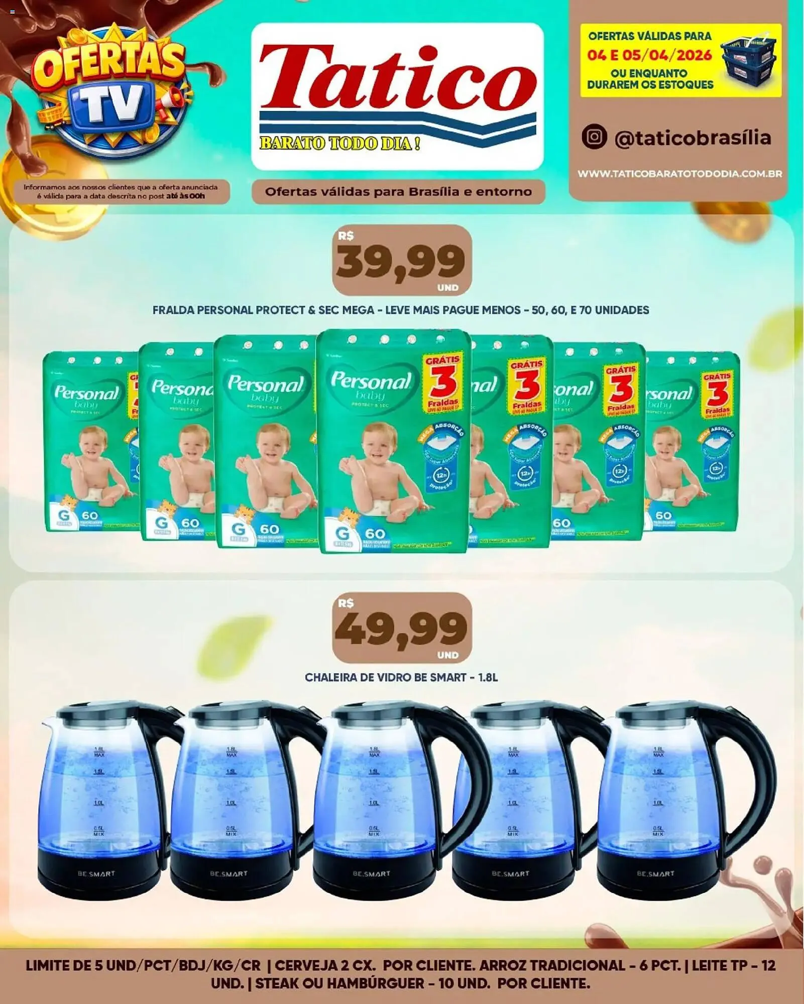 Encarte de Tabloide Tatico 6 de abril até 6 de abril 2026 - Pagina 38