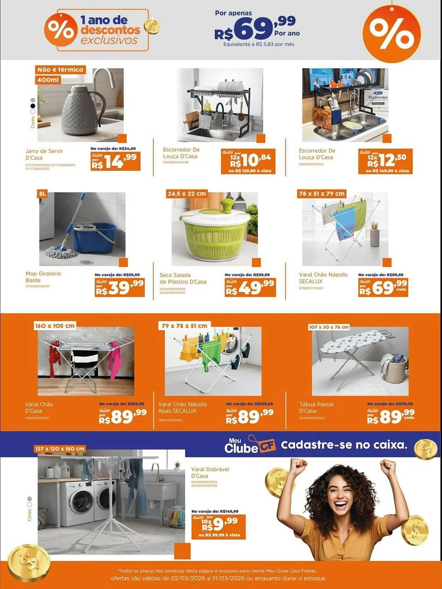 Encarte de Catálogo Casa Freitas 3 de março até 31 de março 2026 - Pagina 6