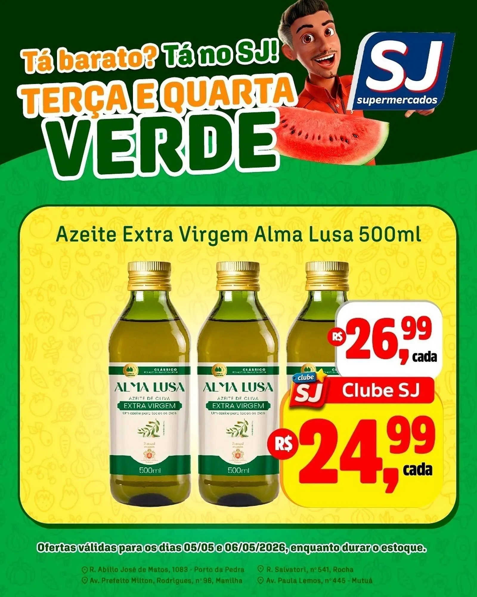 Encarte de Encarte Sj Supermercados 5 de maio até 6 de maio 2026 - Pagina 8