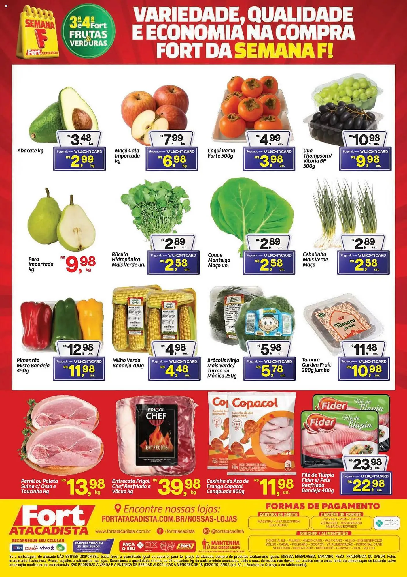 Encarte de Tabloide Fort Atacadista 31 de março até 1 de abril 2026 - Pagina 2
