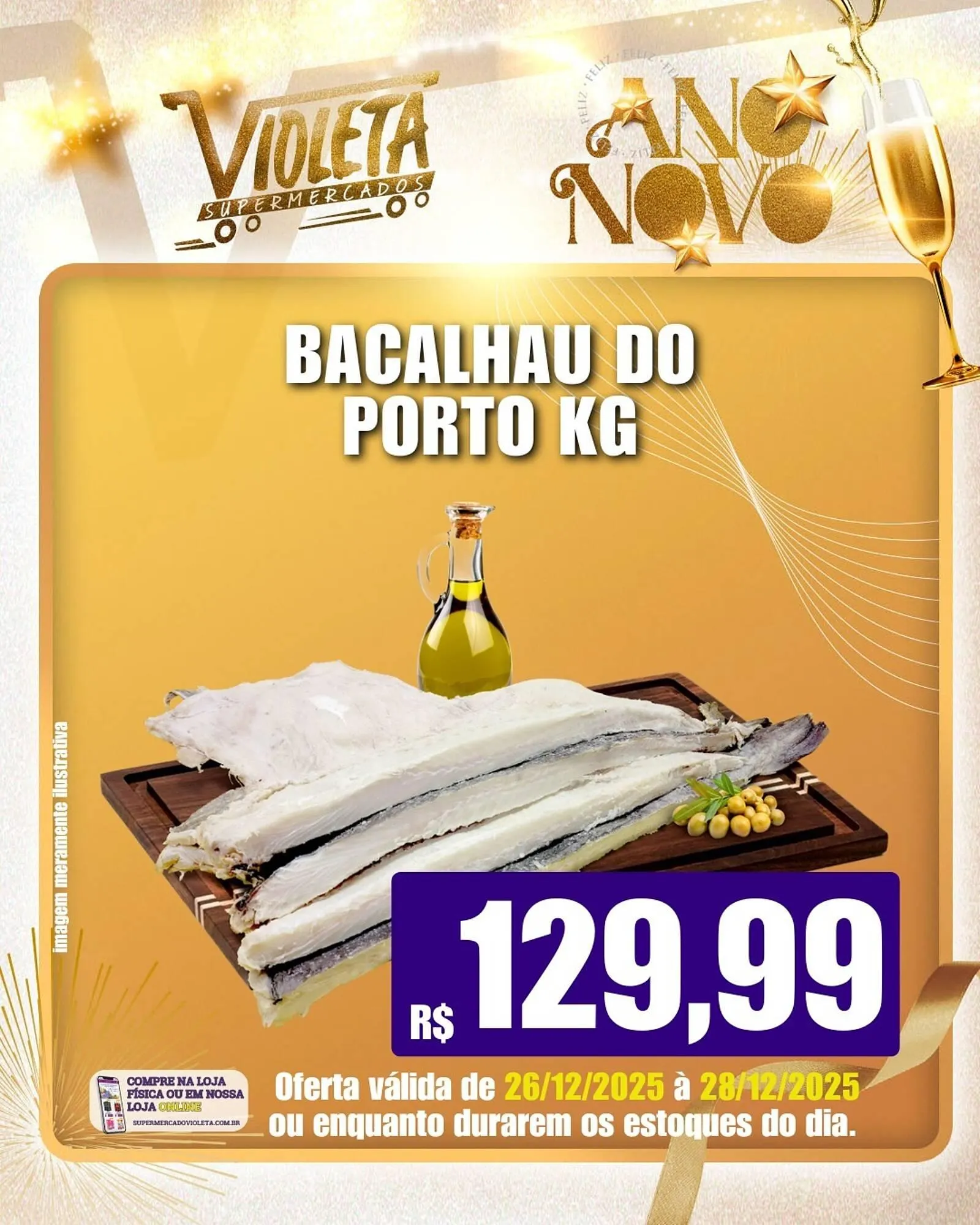 Encarte de Catálogo Violeta Supermercados 26 de dezembro até 28 de dezembro 2025 - Pagina 2