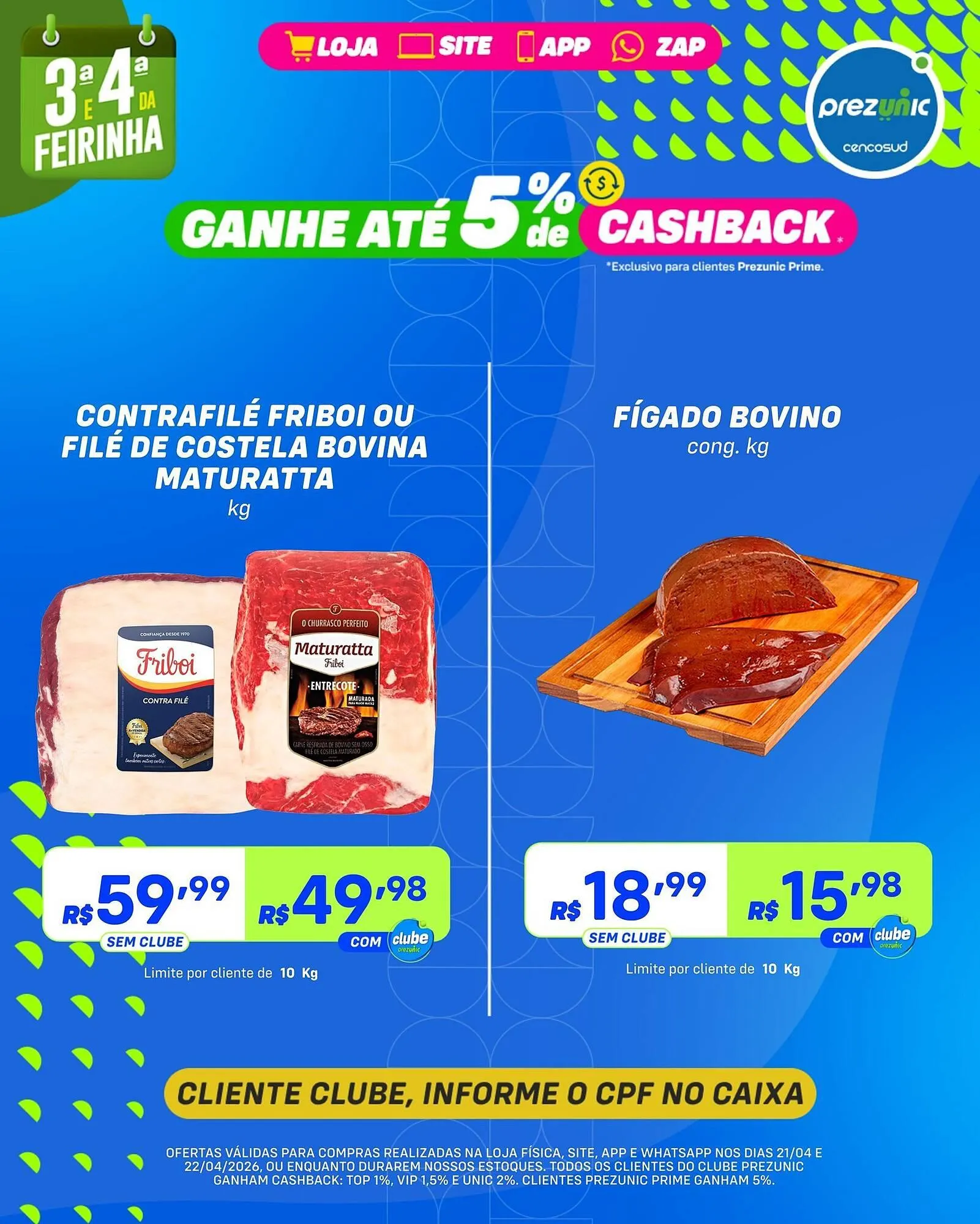Encarte de Encarte Prezunic 21 de abril até 22 de abril 2026 - Pagina 4