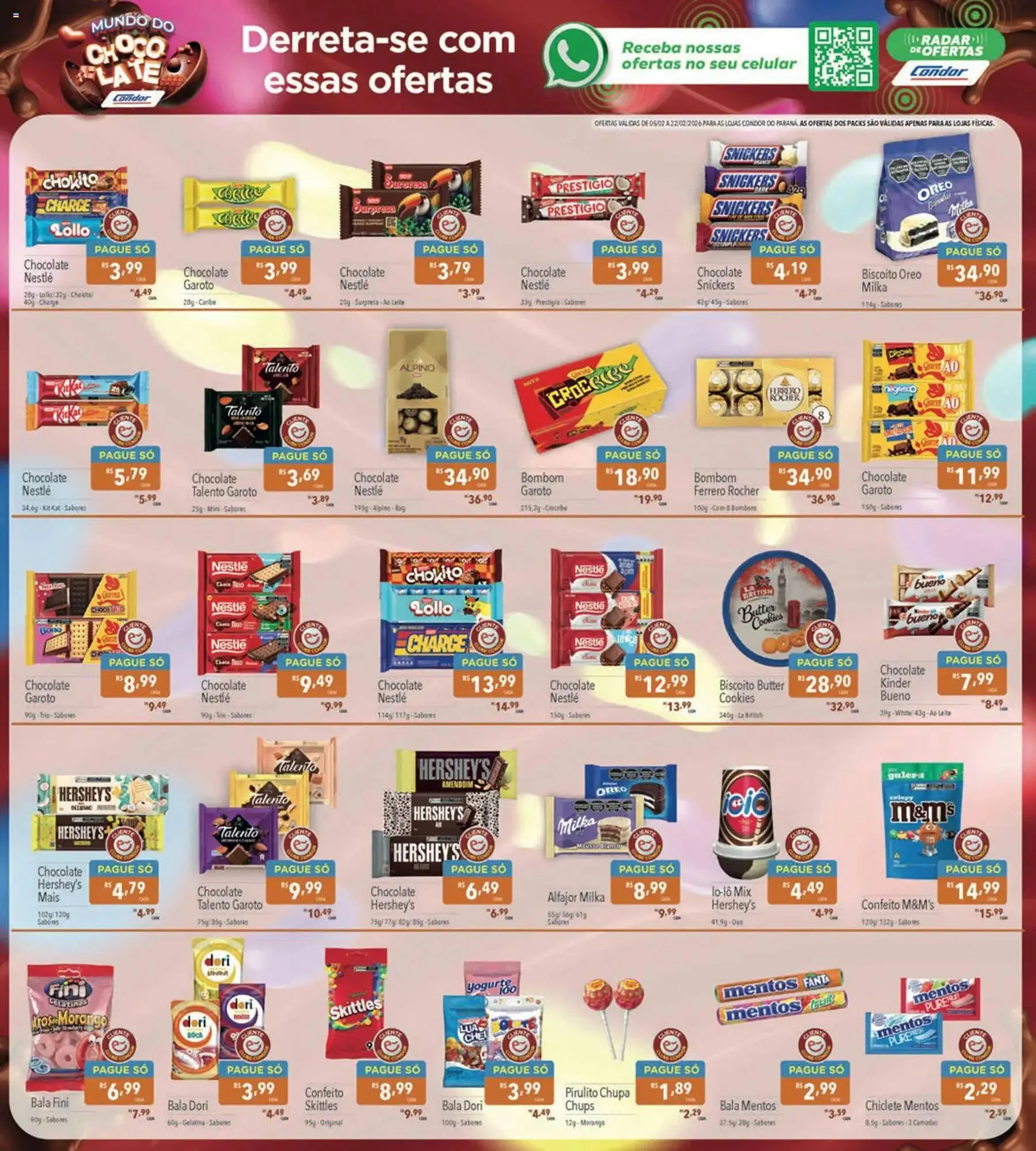 Encarte de Catálogo Supermercados Condor 5 de fevereiro até 22 de fevereiro 2026 - Pagina 8