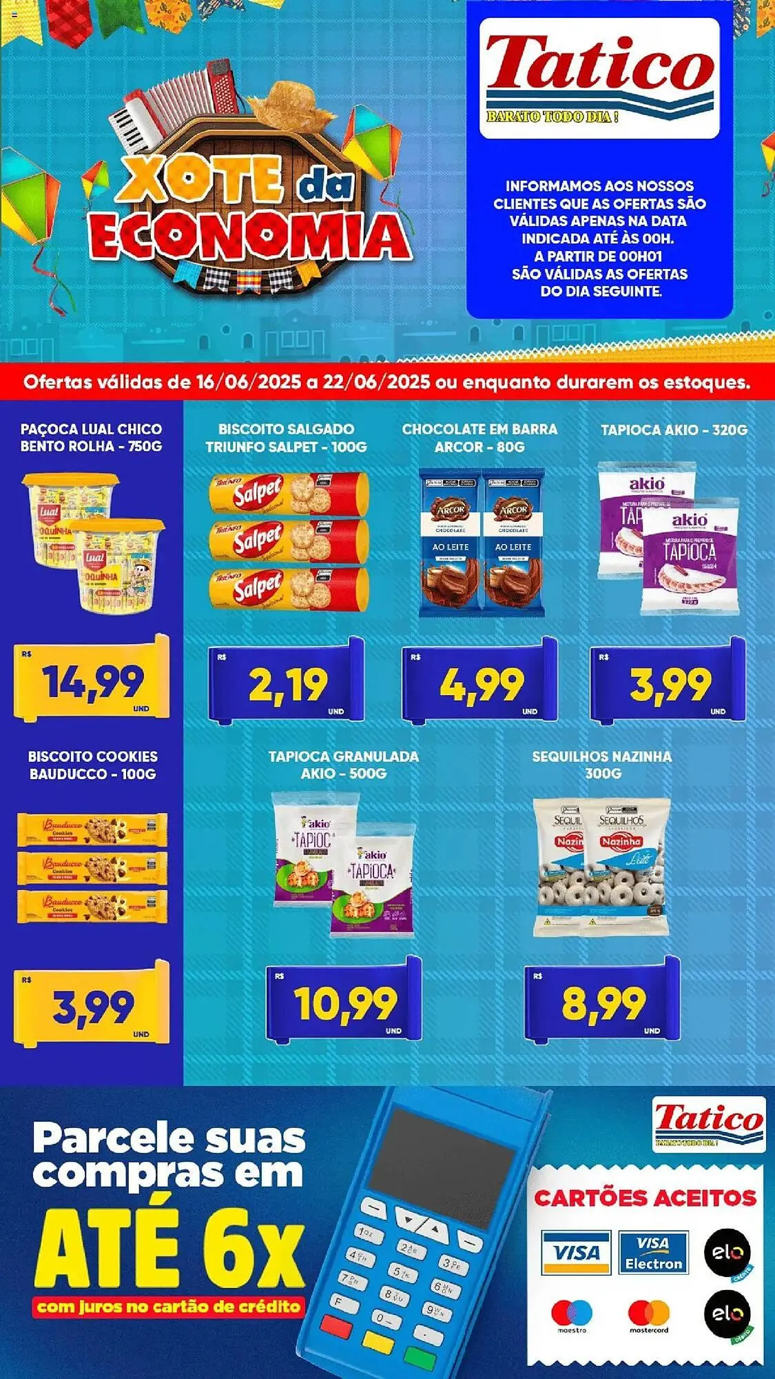 Encarte de Catálogo Tatico 16 de junho até 23 de junho 2025 - Pagina 6