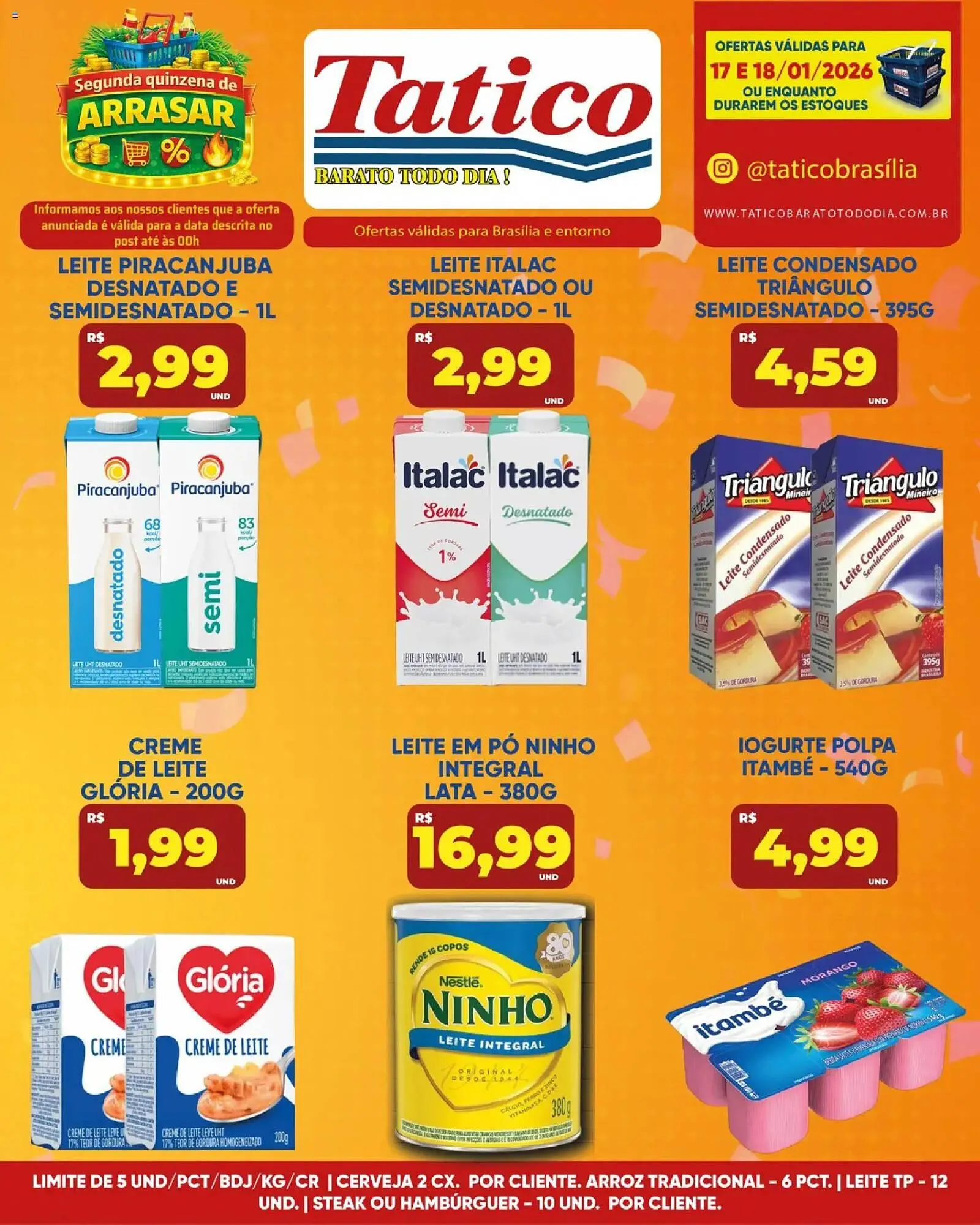 Encarte de Tabloide Tatico 17 de janeiro até 18 de janeiro 2026 - Pagina 5