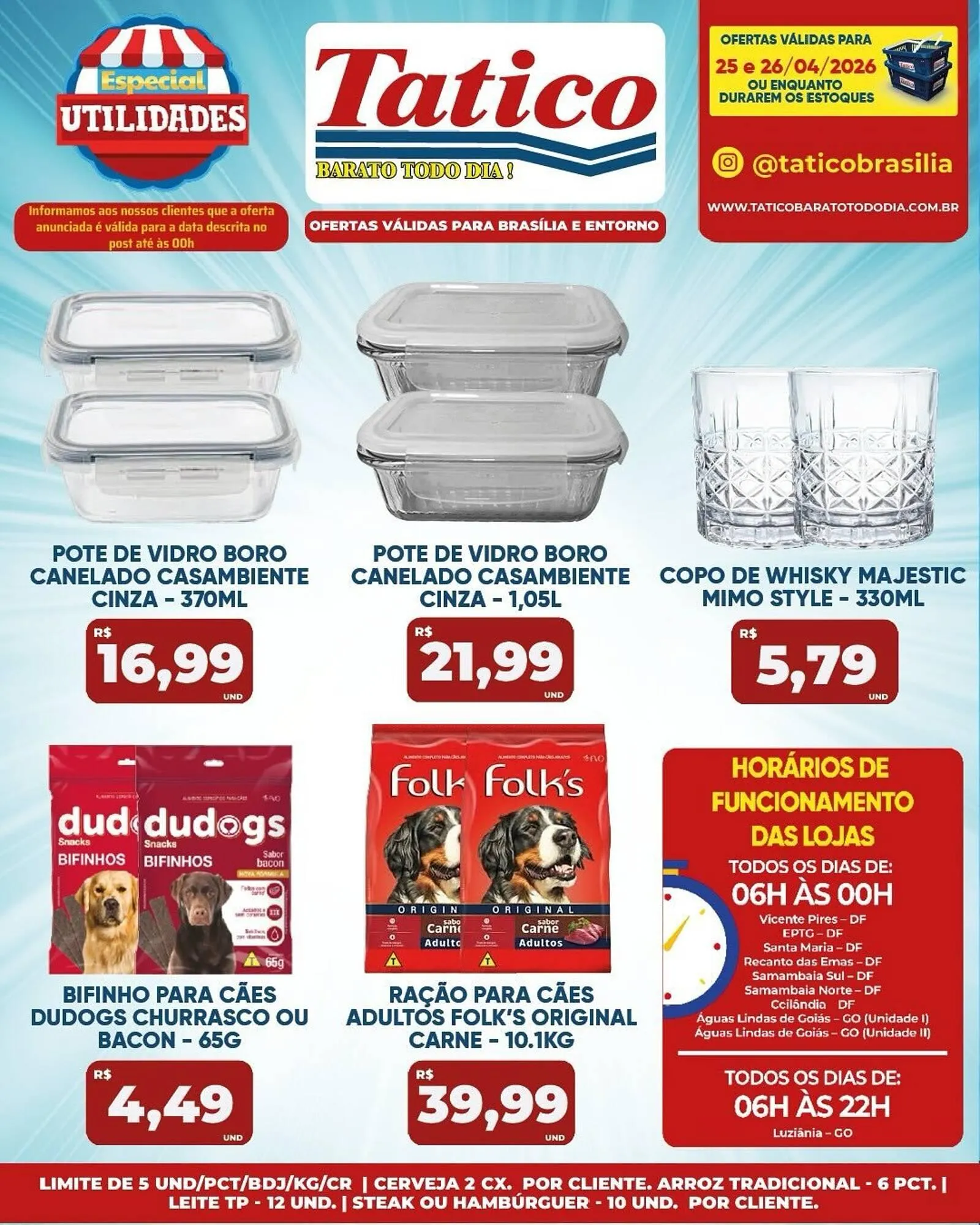 Encarte de Tabloide Tatico 25 de abril até 26 de abril 2026 - Pagina 3
