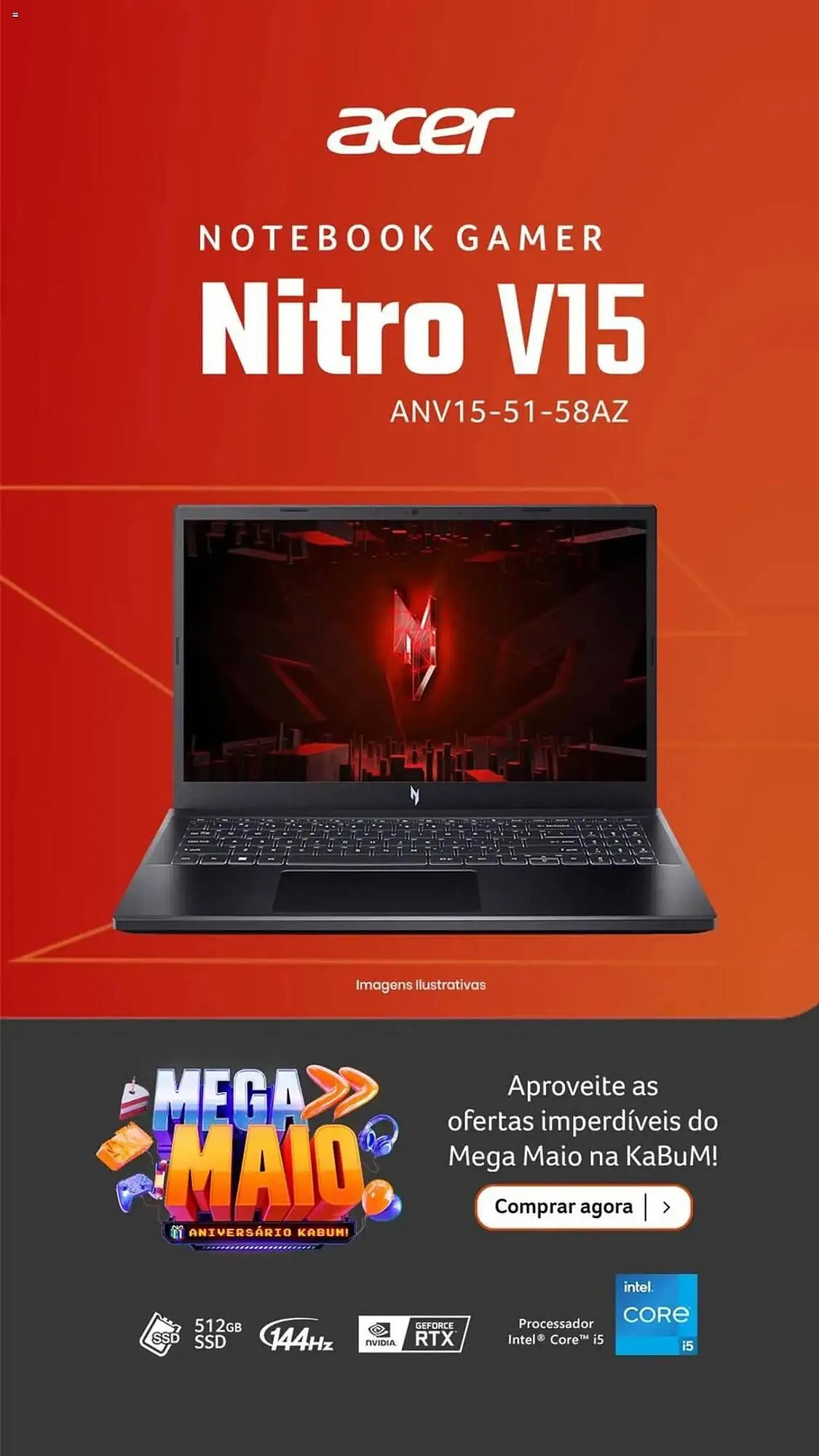 Encarte de Catálogo KaBuM 3 de junho até 11 de junho 2025 - Pagina 3