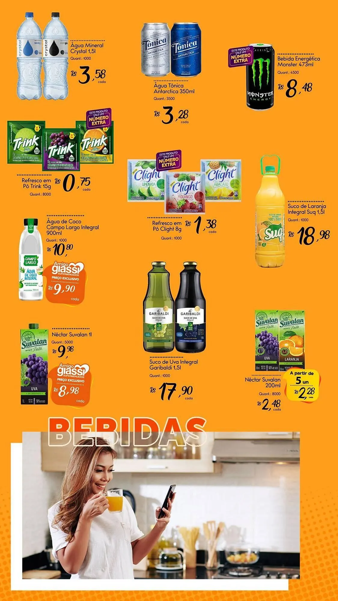 Encarte de Catálogo Giassi Supermercados 4 de julho até 17 de julho 2025 - Pagina 4