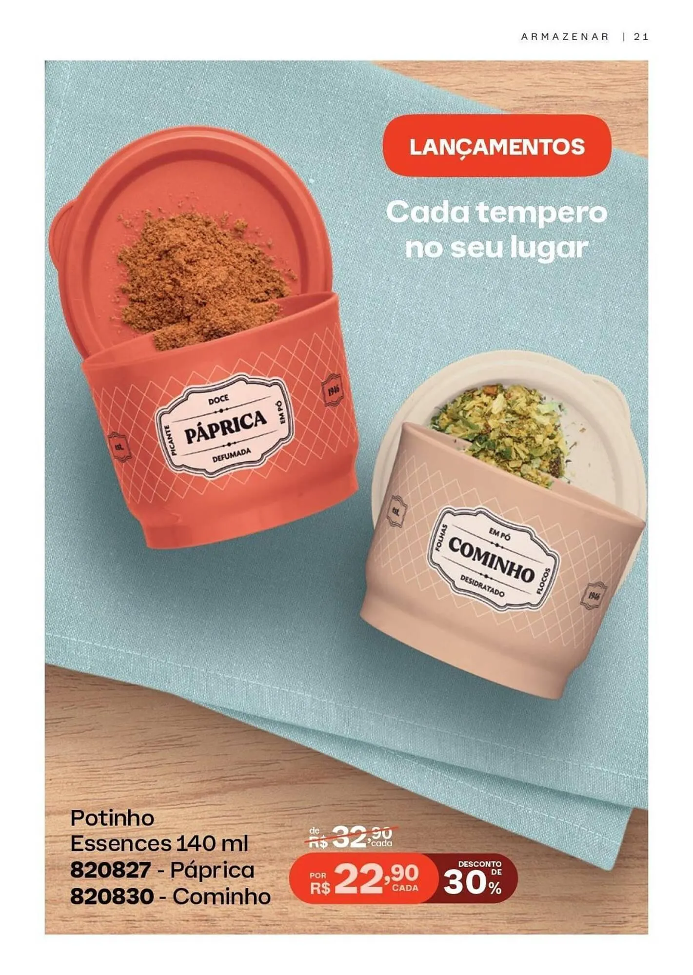 Encarte de Catálogo Tupperware 1 de outubro até 31 de outubro 2025 - Pagina 21