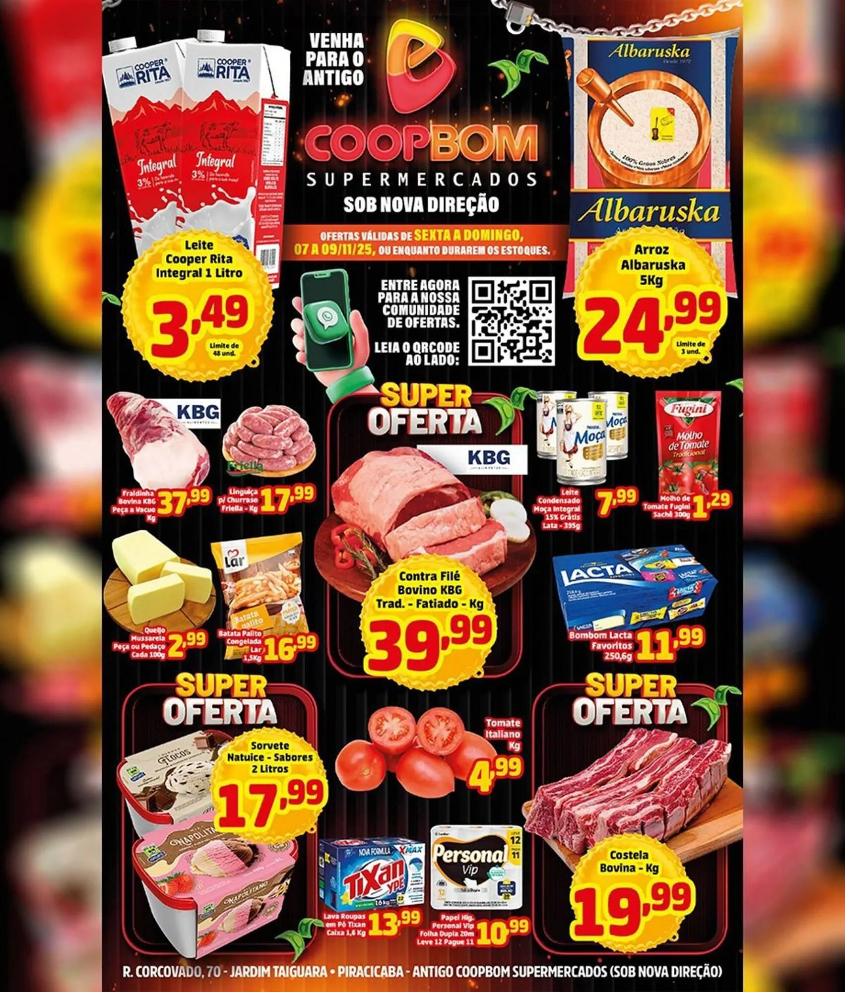 Encarte de Tabloide CoopBom 7 de novembro até 9 de novembro 2025 - Pagina 1