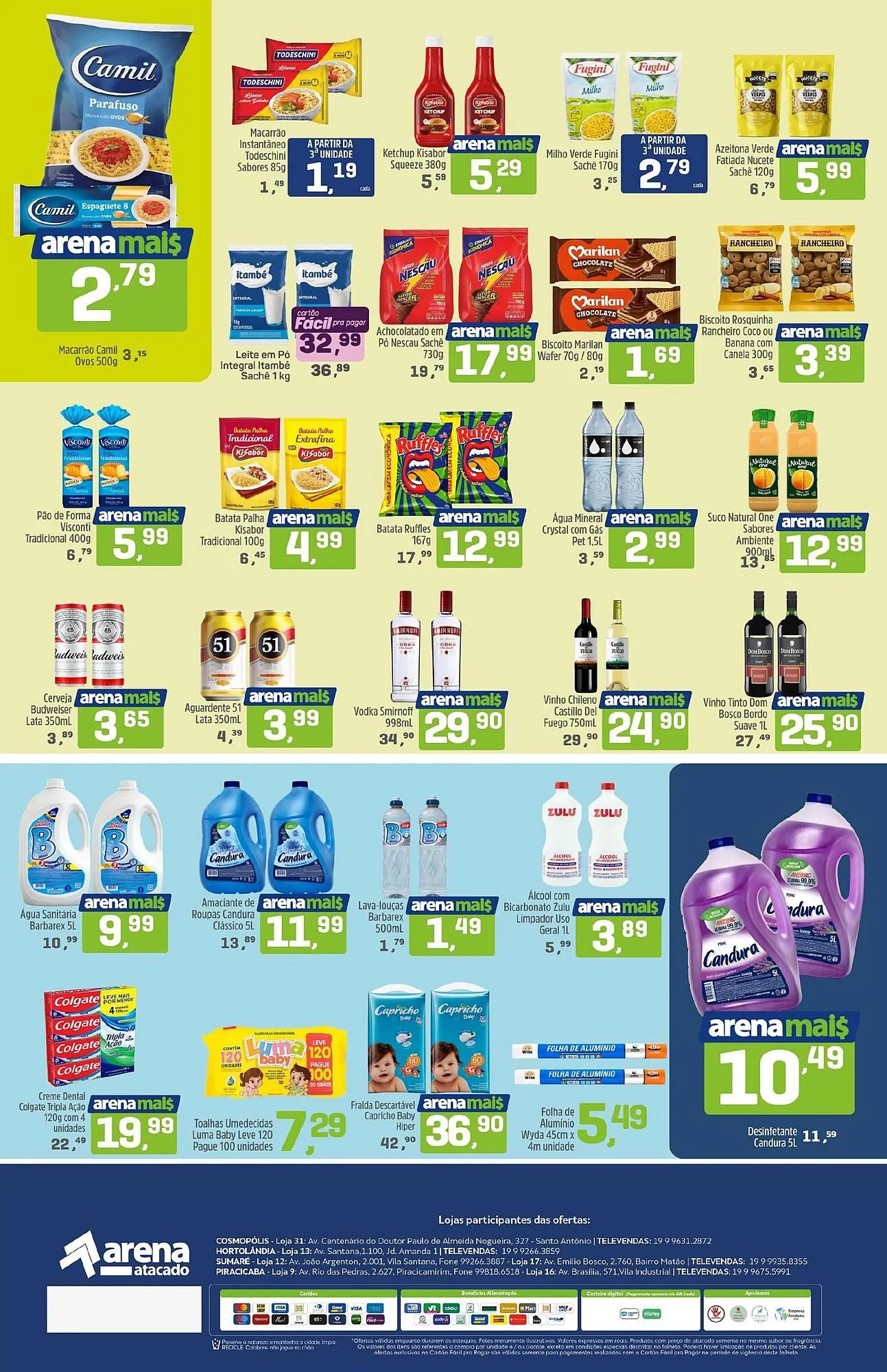 Encarte de Folheto Arena Atacado 23 de fevereiro até 26 de fevereiro 2026 - Pagina 2