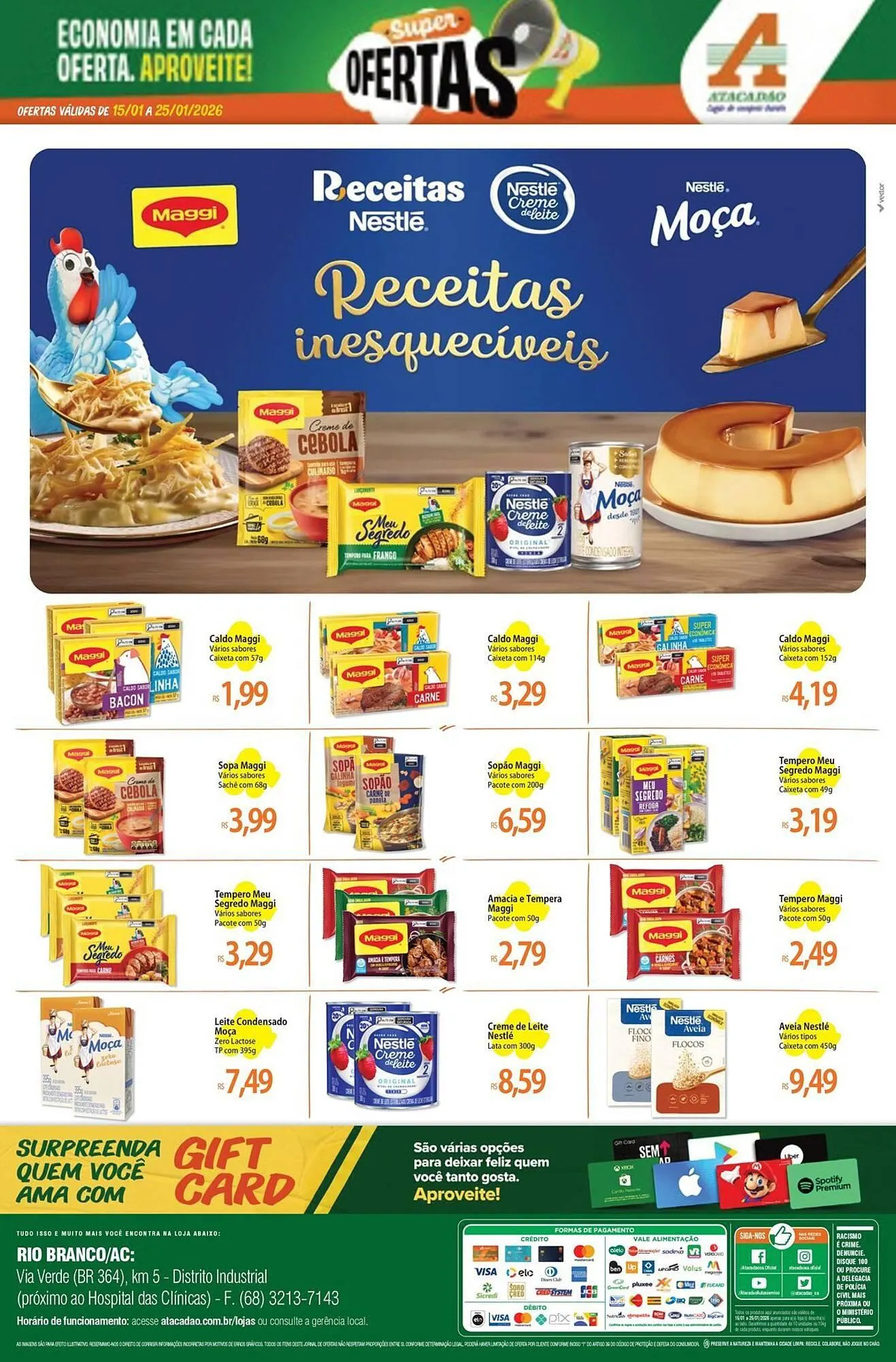 Encarte de Folheto Atacadão 15 de janeiro até 25 de janeiro 2026 - Pagina 4