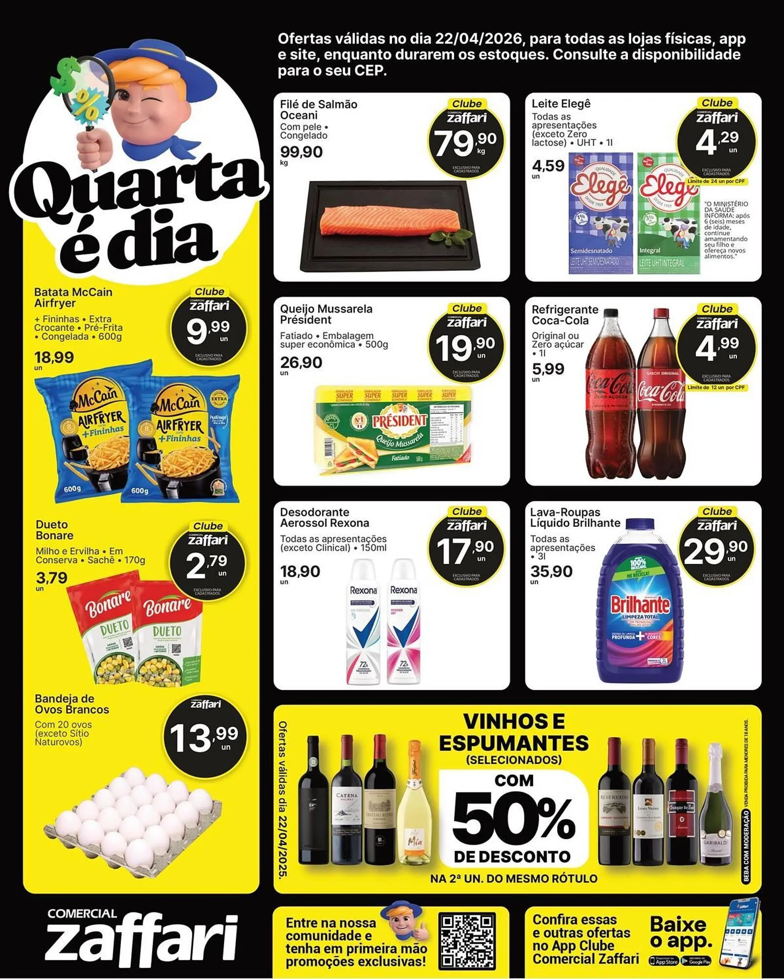 Encarte de Encarte Comercial Zaffari 22 de abril até 22 de abril 2026 - Pagina 1