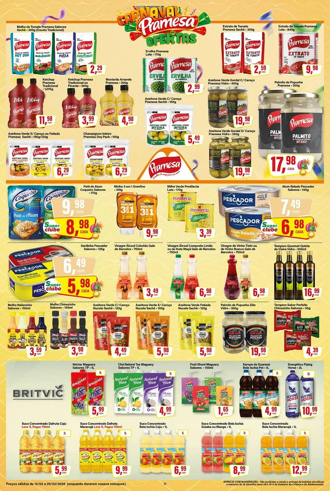 Encarte de Encarte Rede Supermarket 20 de fevereiro até 22 de fevereiro 2026 - Pagina 11