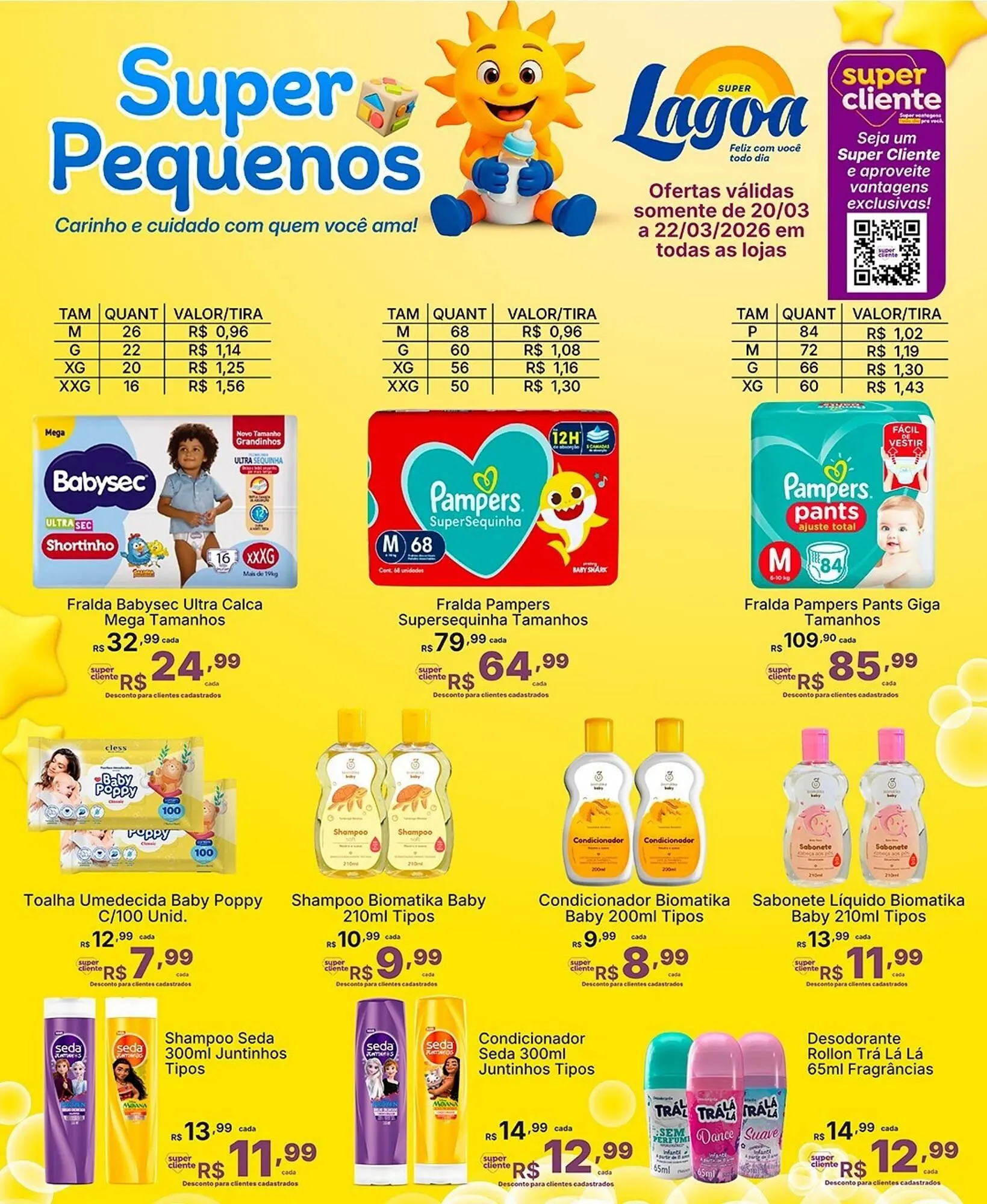 Encarte de Encarte Super Lagoa 20 de março até 22 de março 2026 - Pagina 1